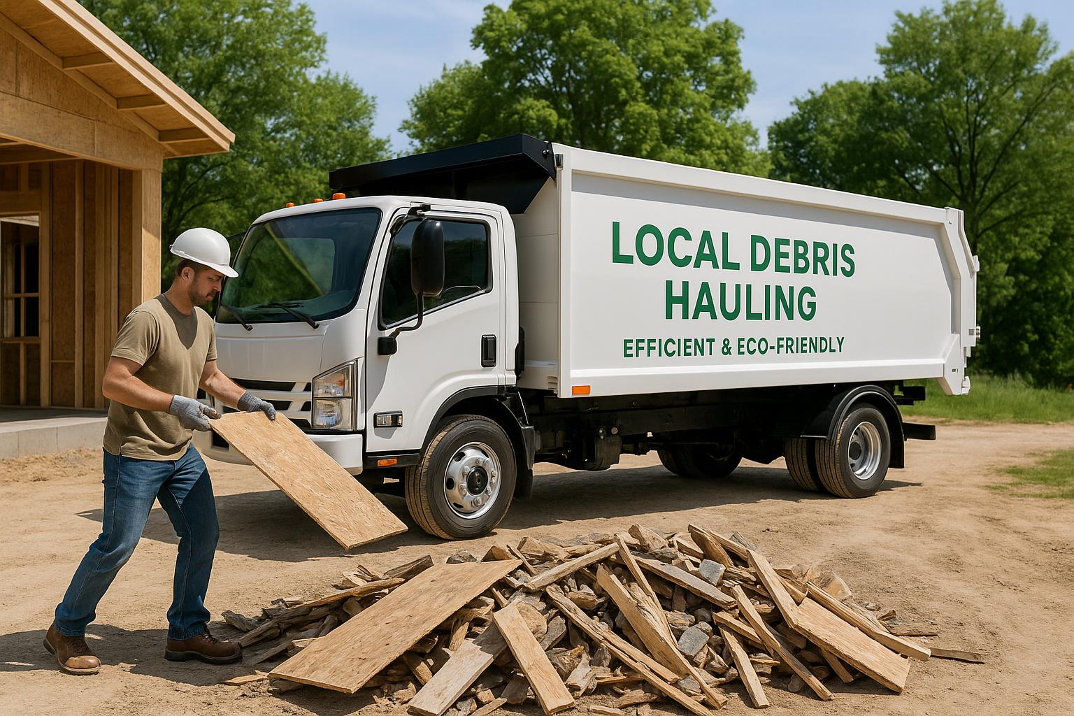 Thumbnail for: Kennesaw-area contractors: book debris hauling with zero calls.