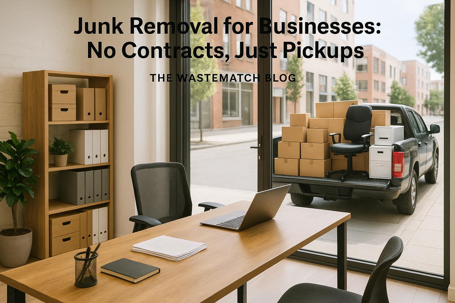 Thumbnail for: Junk Removal for Businesses: No Contracts, Just Pickups