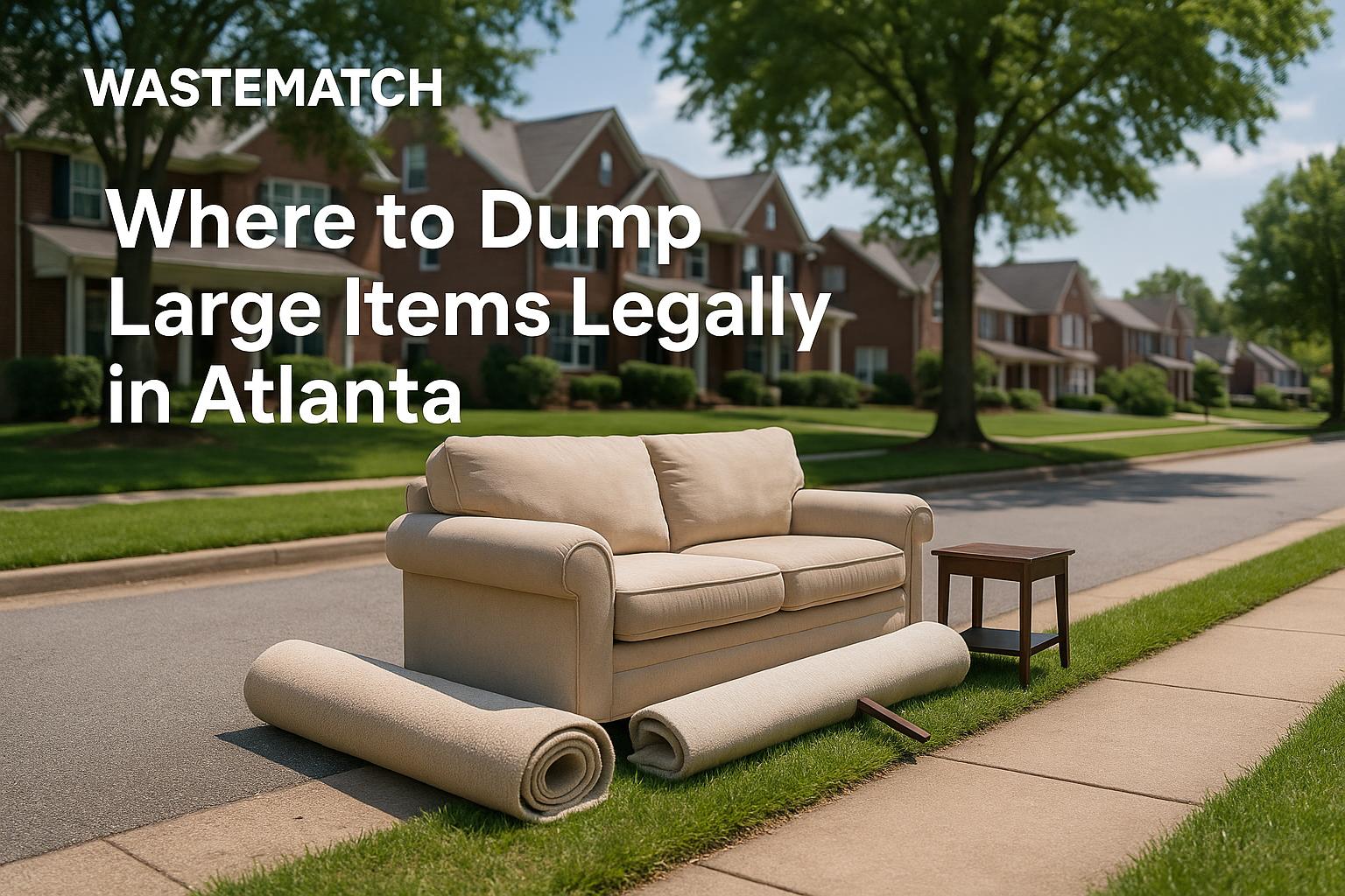 Thumbnail for: Where to Dump Large Items Legally in Atlanta