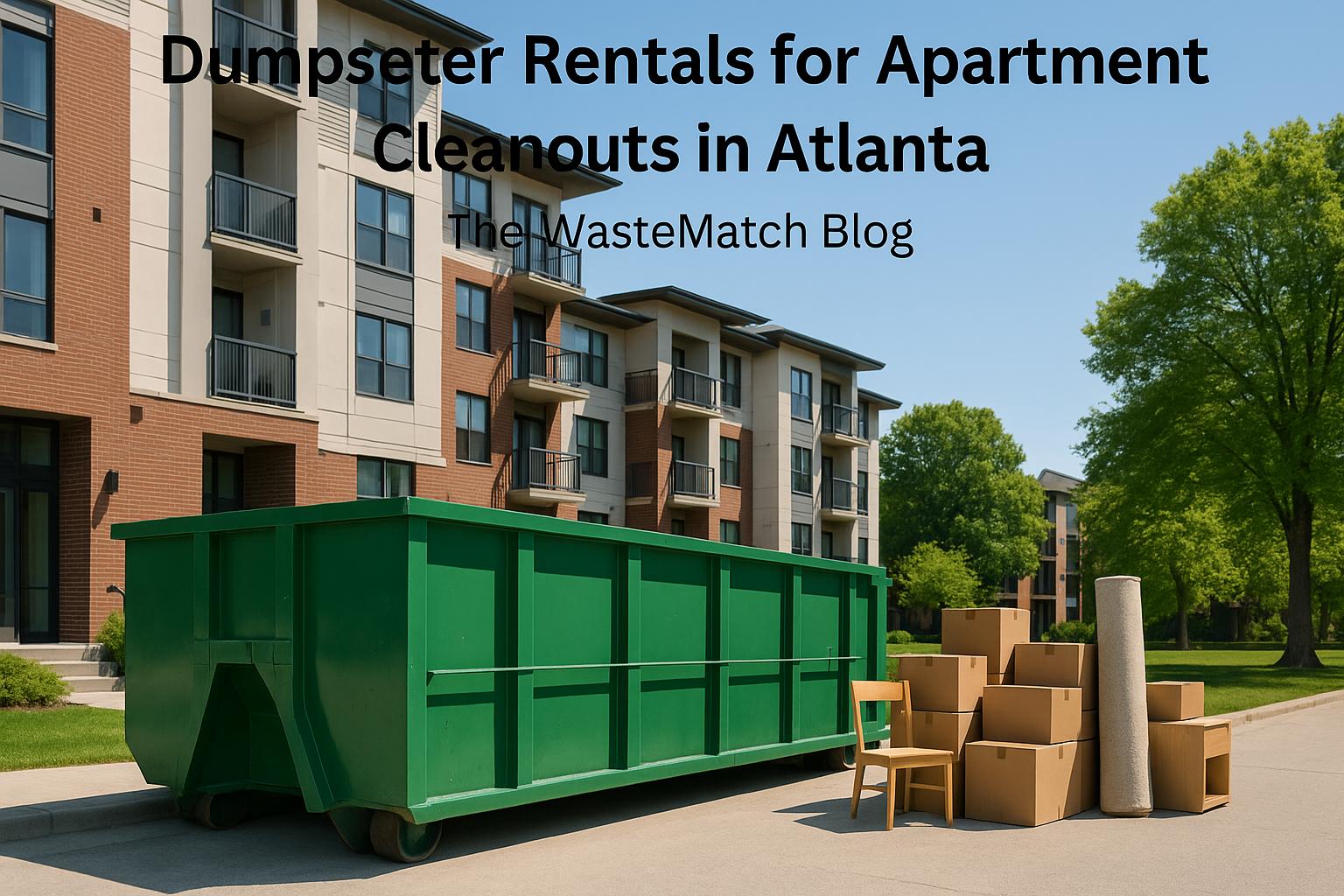 Thumbnail for: Dumpster Rentals for Apartment Cleanouts in Atlanta