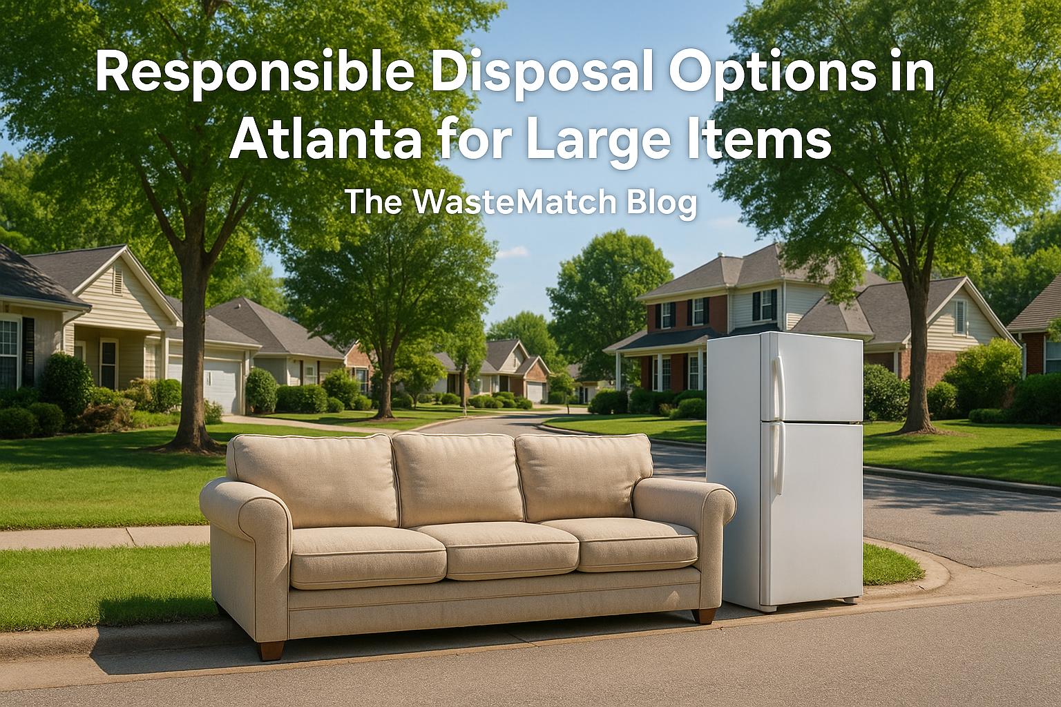 Thumbnail for: Responsible Disposal Options in Atlanta for Large Items
