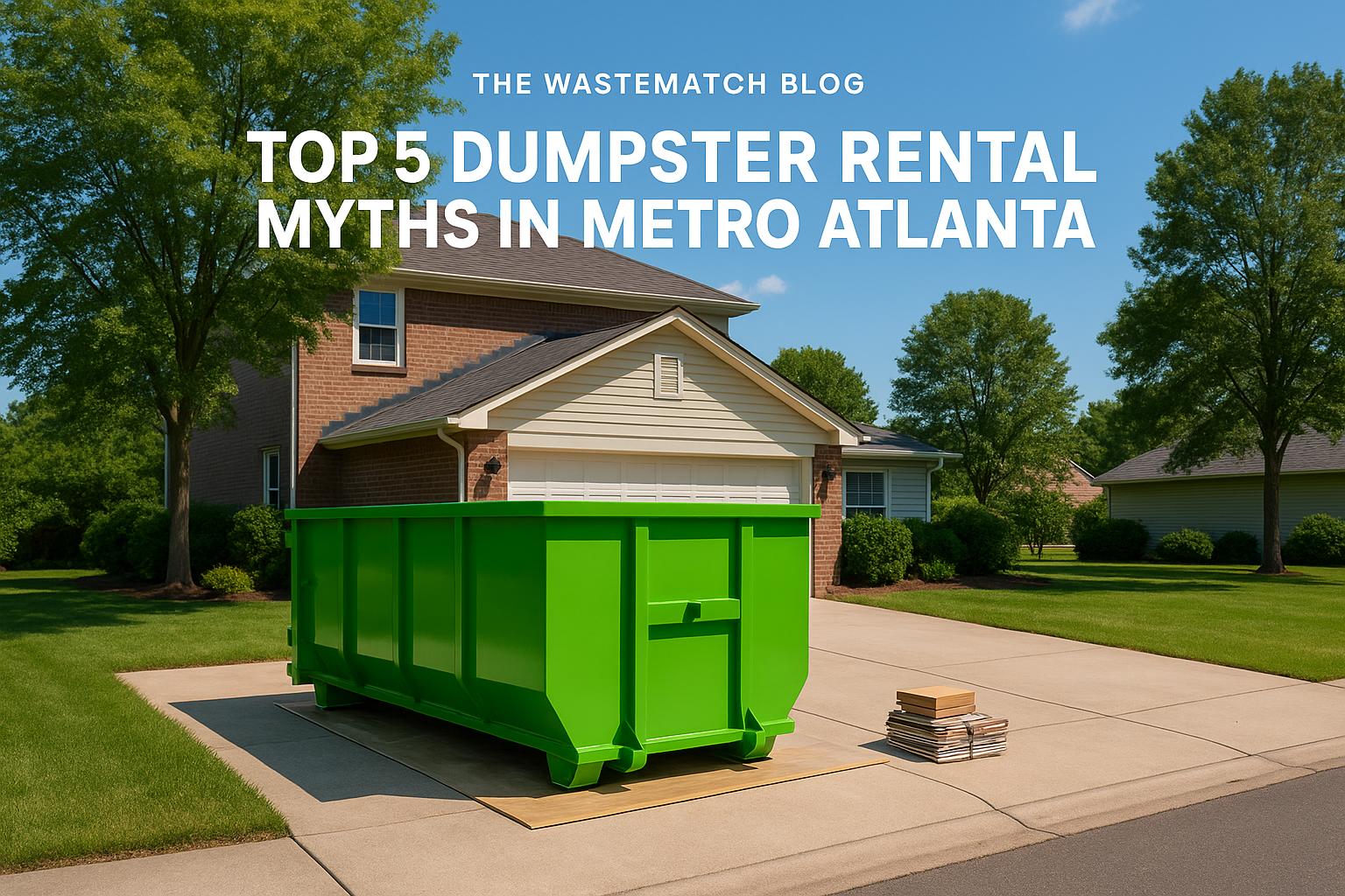 Thumbnail for: Top 5 Dumpster Rental Myths in Metro Atlanta