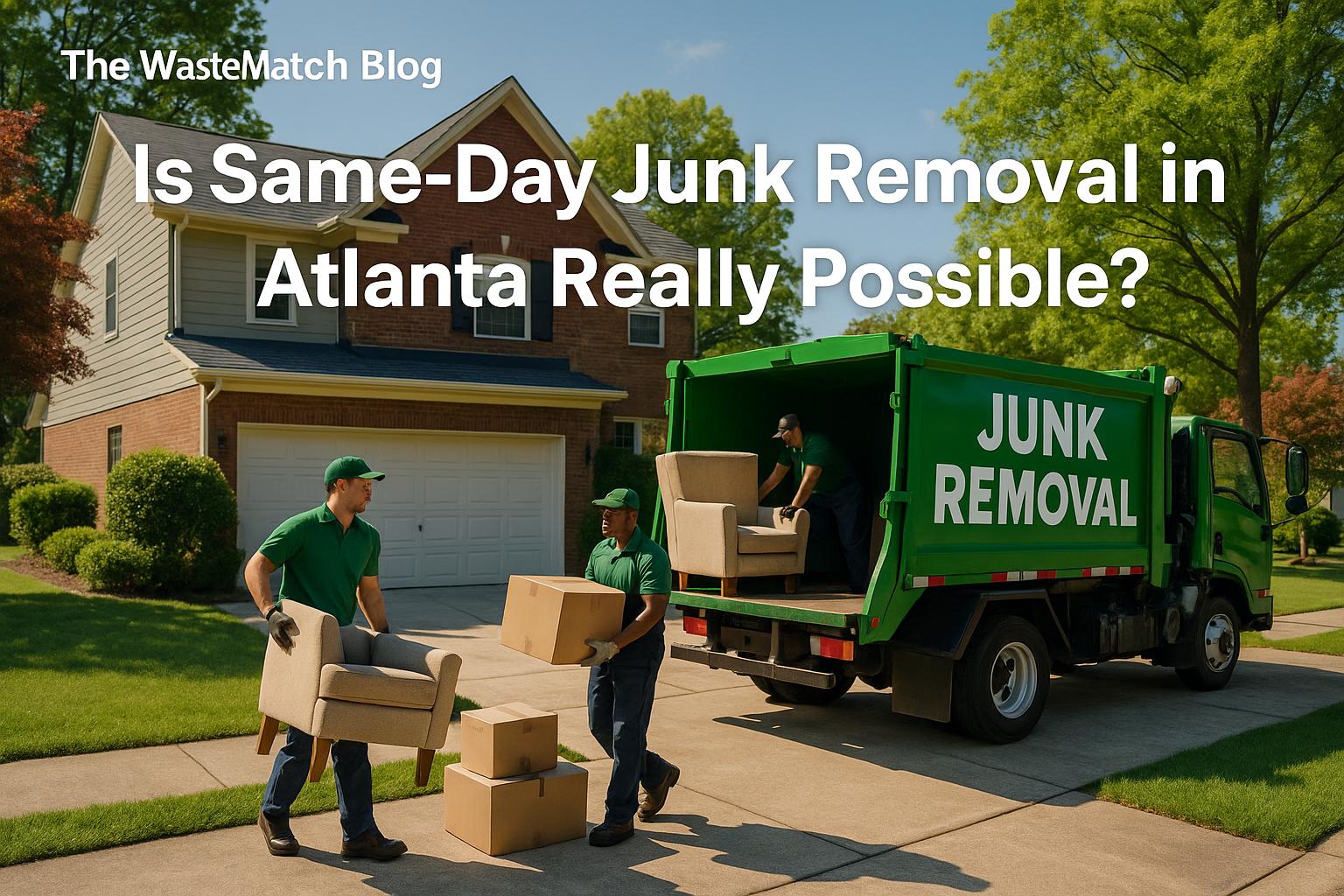 Thumbnail for: Is Same-Day Junk Removal in Atlanta Really Possible?