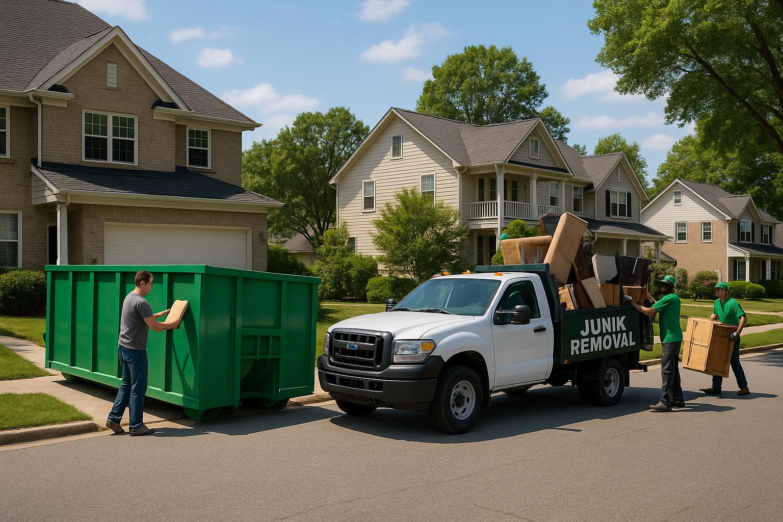 Thumbnail for: Dumpster Rental vs Junk Pickup: What’s Better for Atlanta Residents?