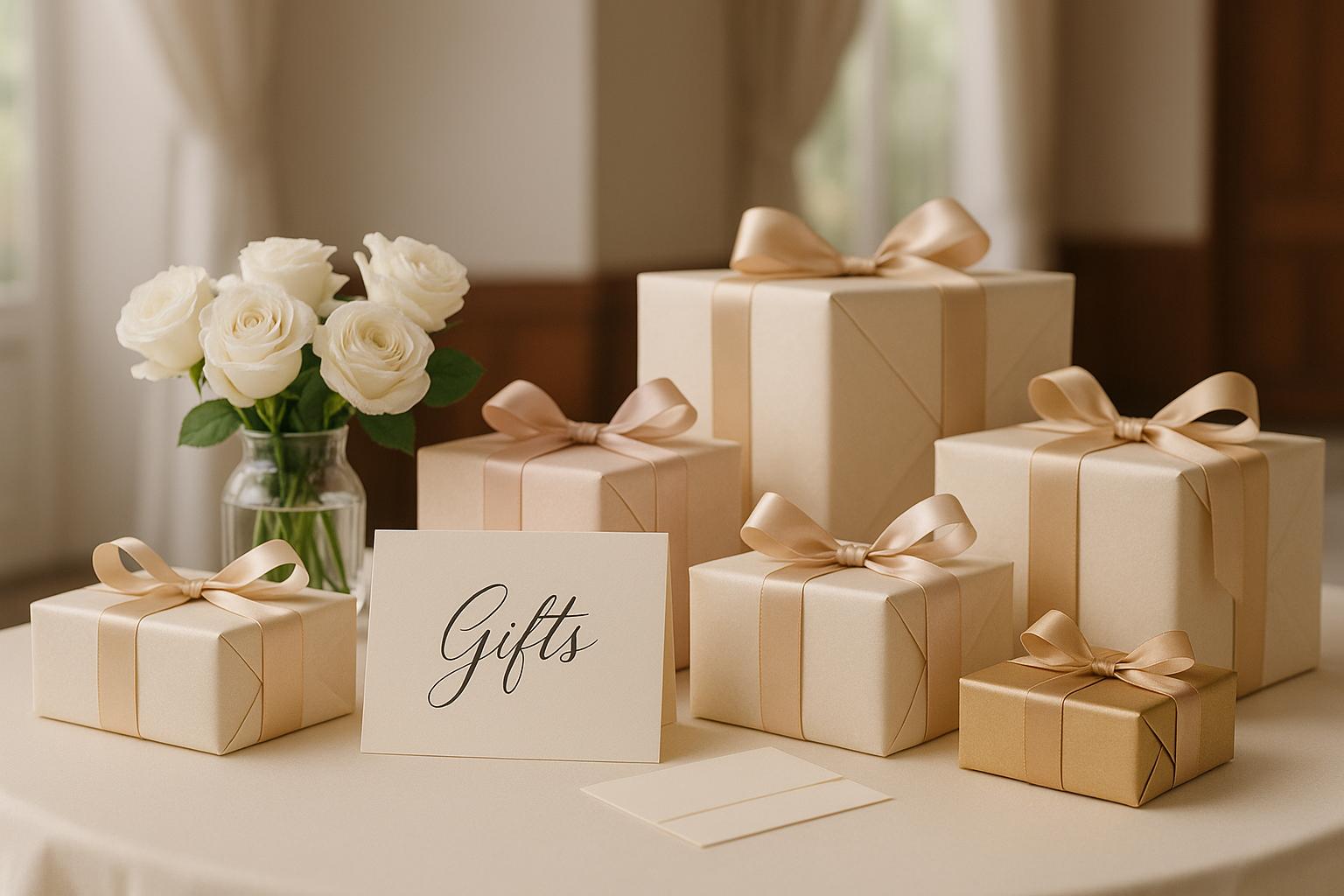 10 Wedding Gift Etiquette Rules for Guests