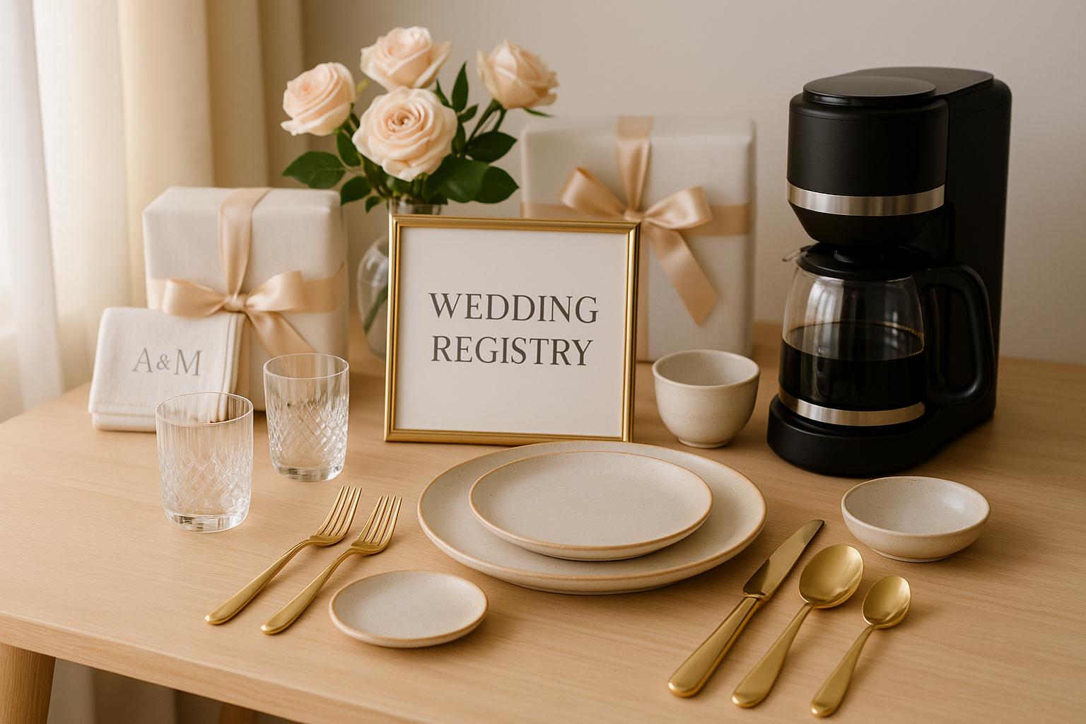 10 Luxury Wedding Registry Trends 2025