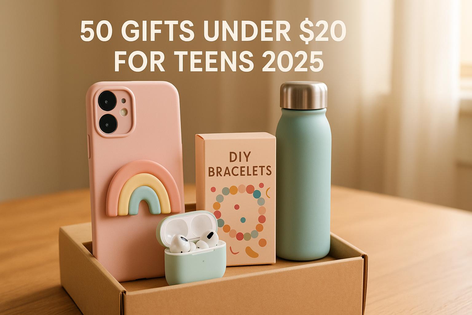 50 Gifts Under $20 for Teens 2025