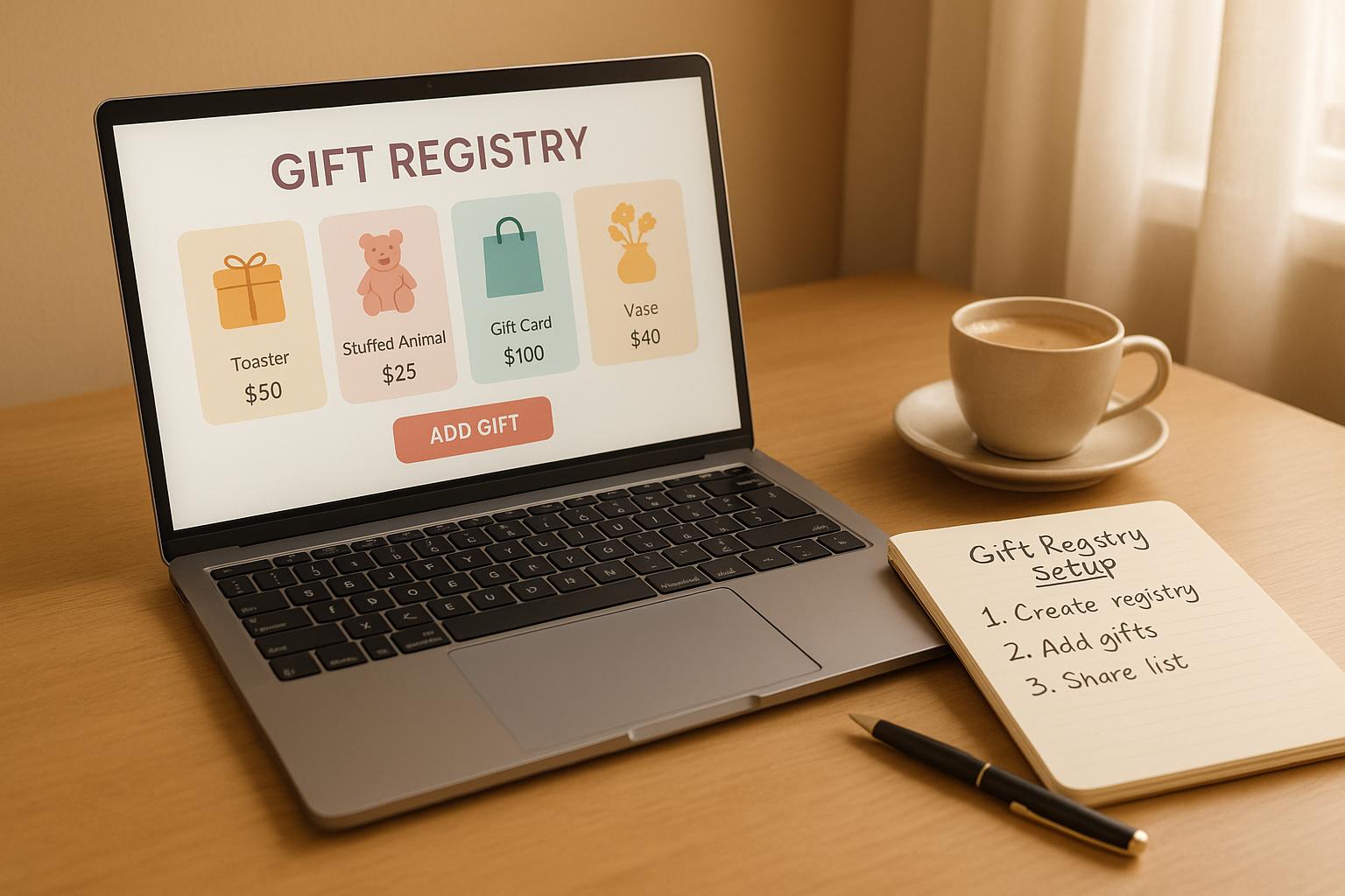 Universal Gift Registry Setup: 3-Step Guide for Any Occasion