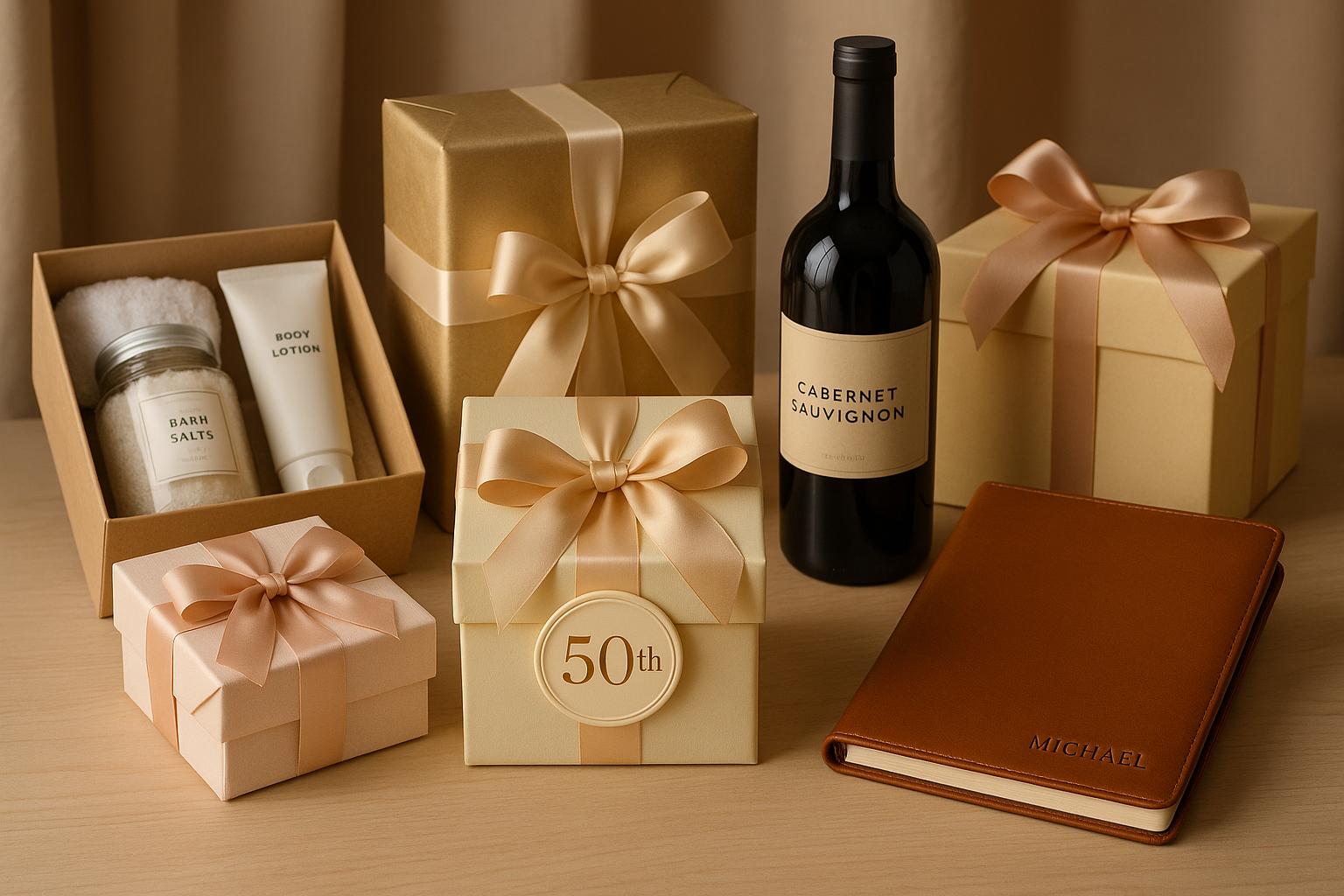 50th Birthday Gift Trends for 2025