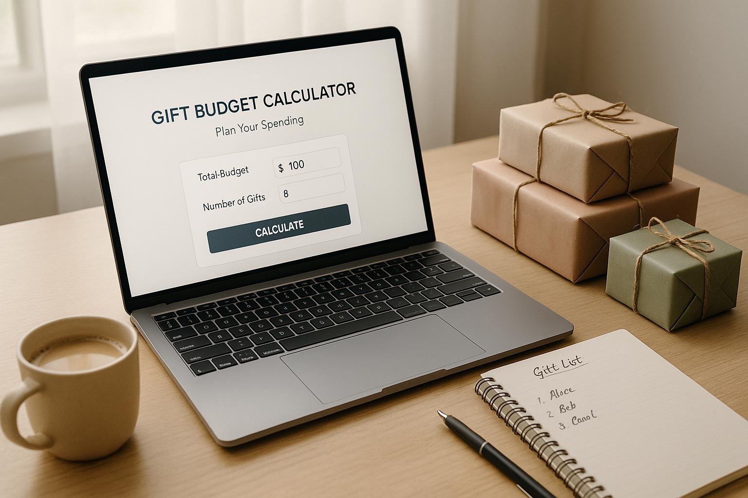 Gift Budget Calculator: Plan Your Spending