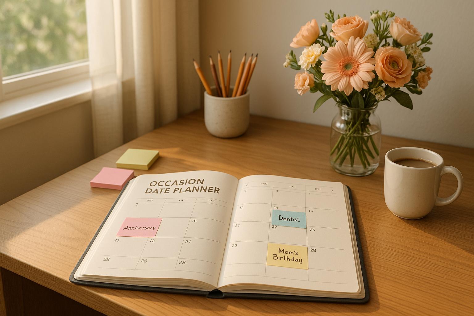 Occasion Date Planner: Never Miss a Moment