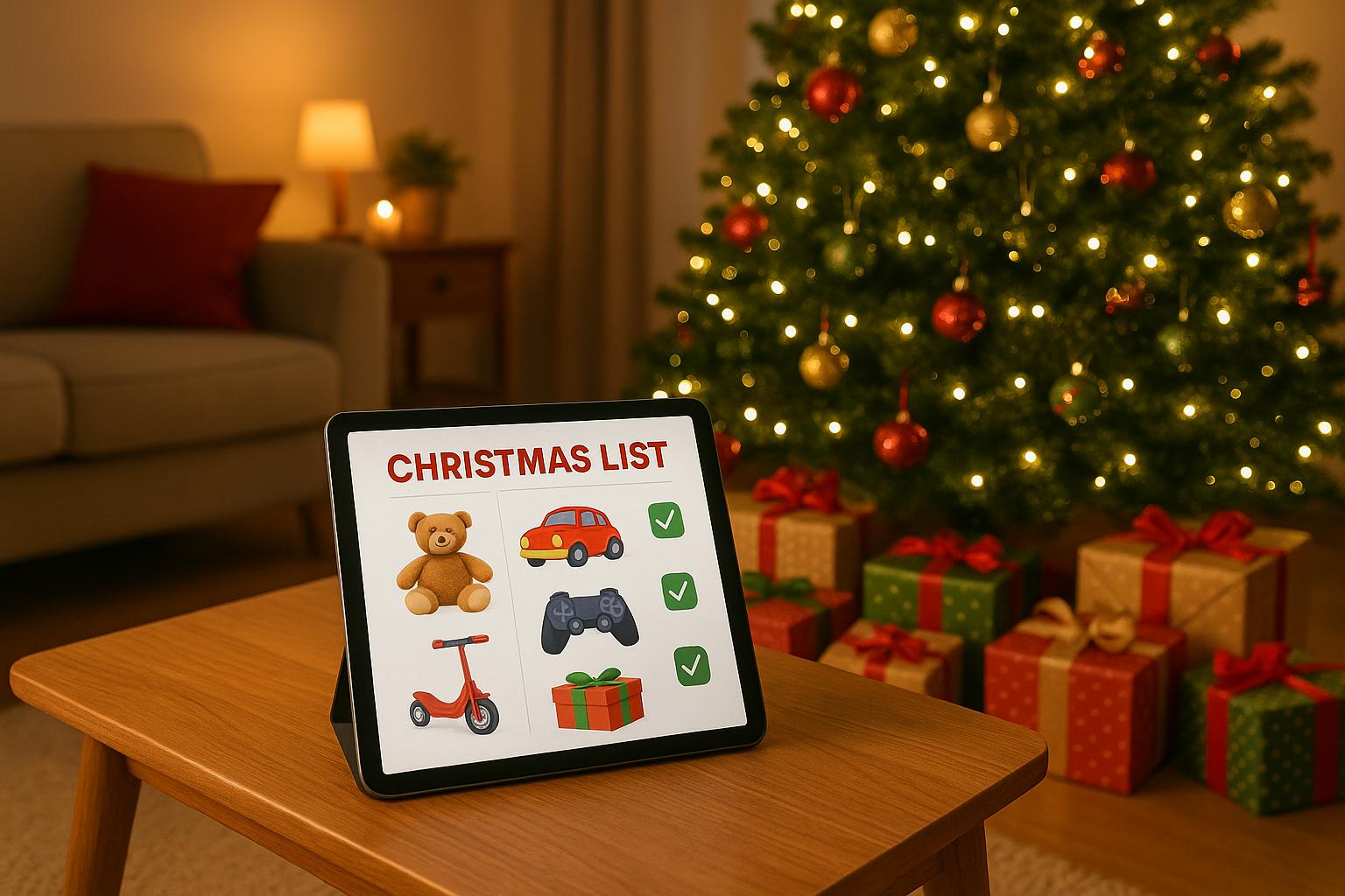 Christmas List for Kids 2025: How Parents Create & Share Wishlists Everyone Can Shop