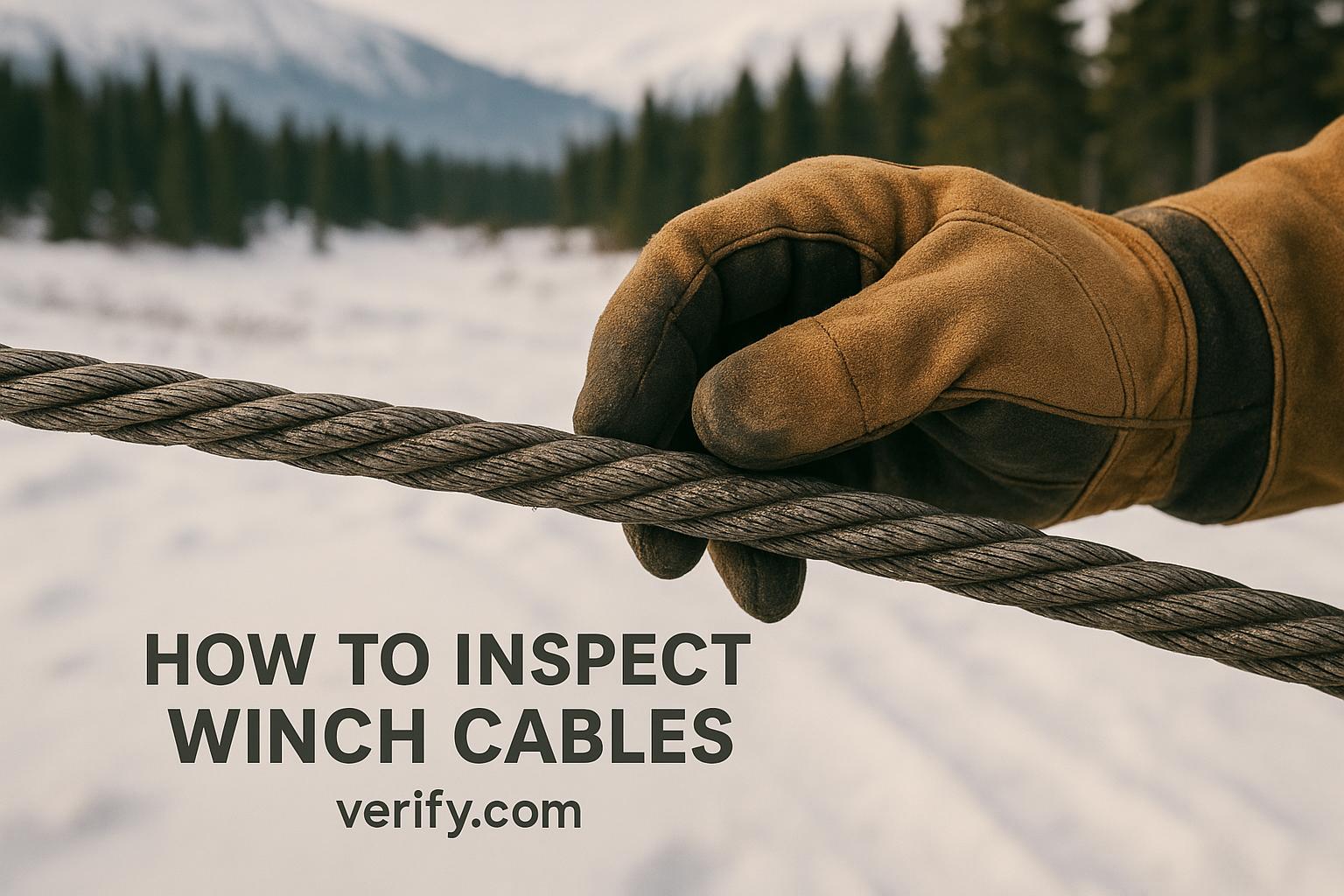 How To Inspect Winch Cables