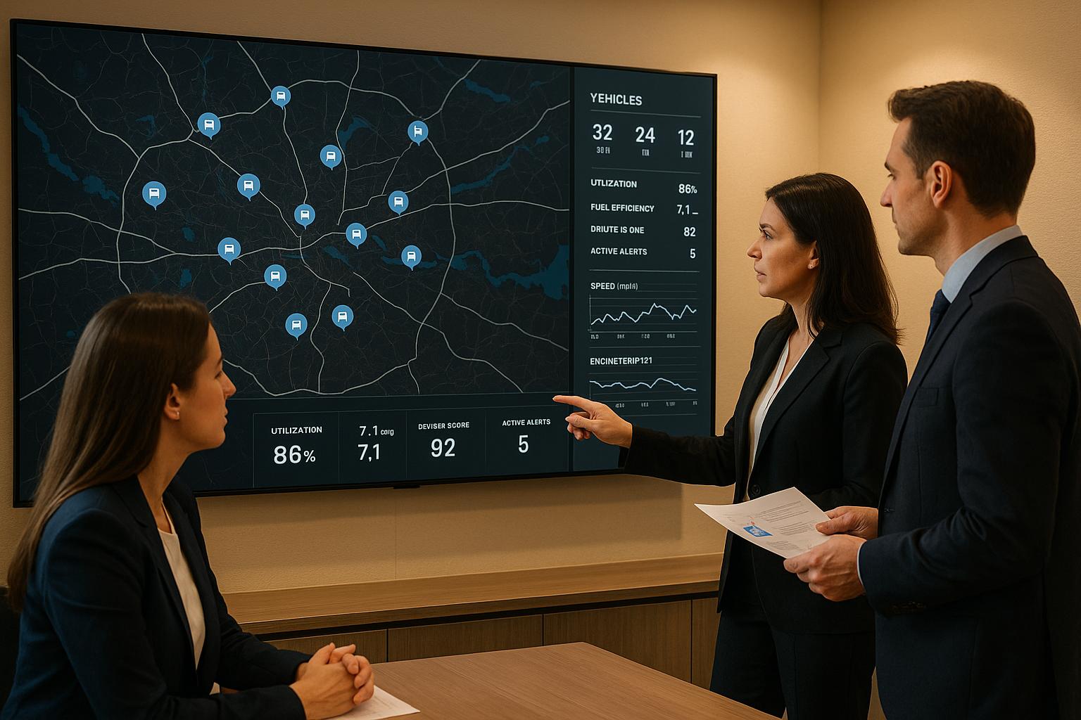 Best Practices for Using Smart Sensors in Fleet Coordination