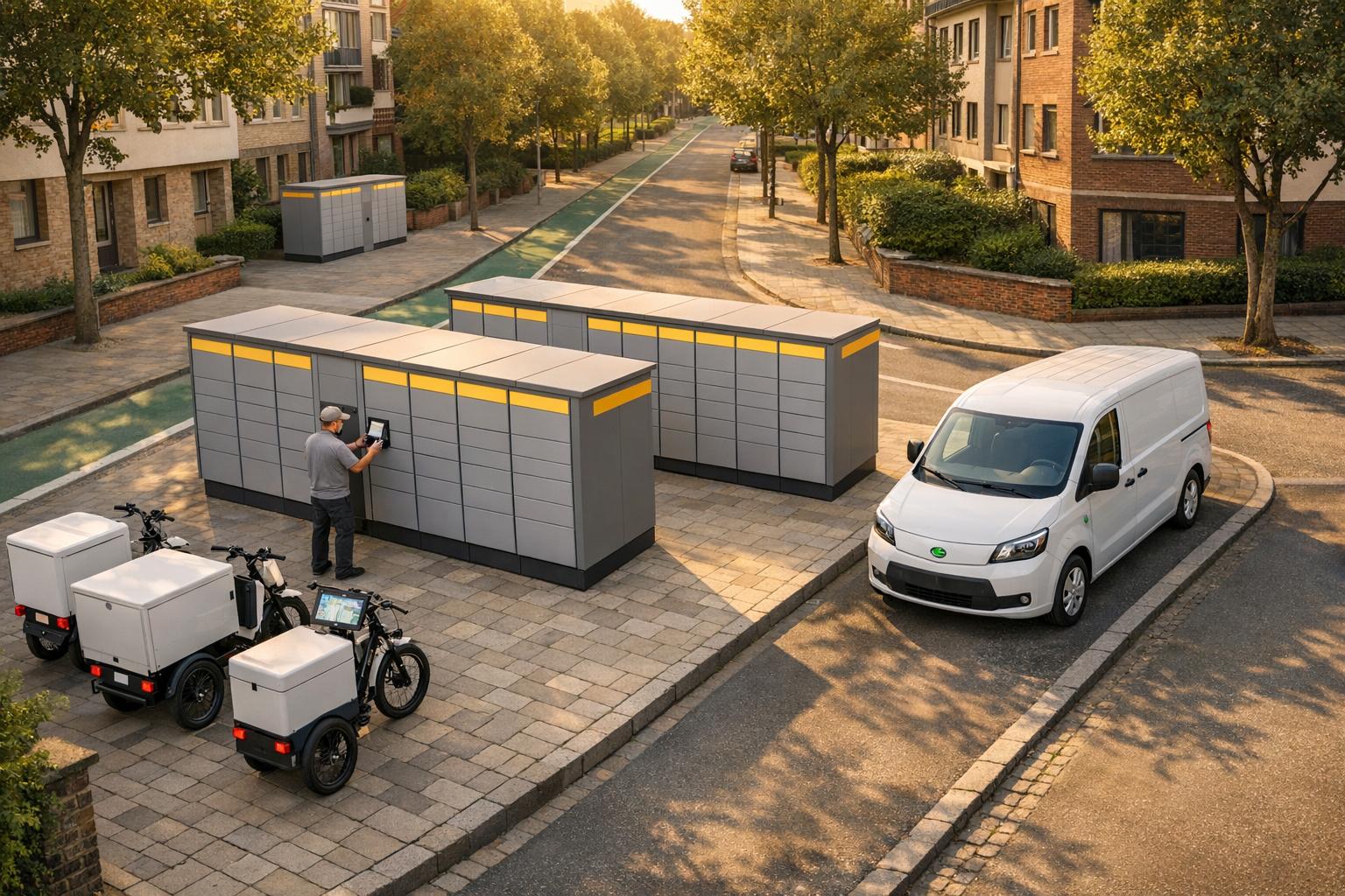 Shared Delivery Networks: Reducing Last-Mile Costs