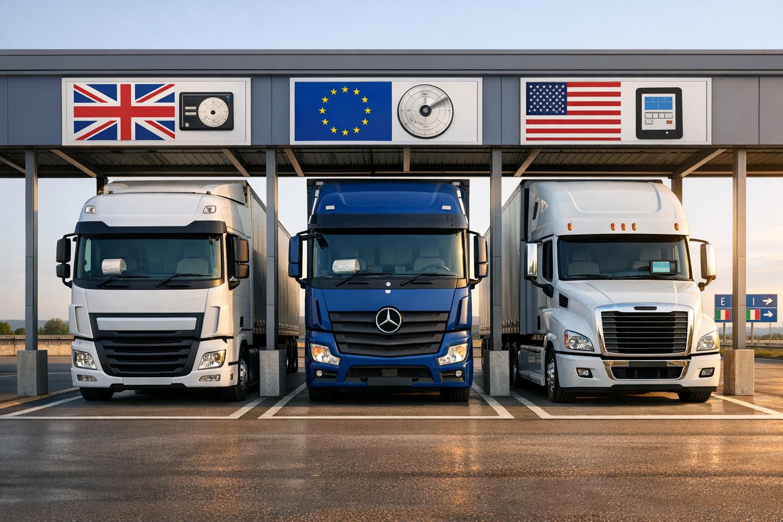 Driver Hours Rules: UK vs EU vs FMCSA