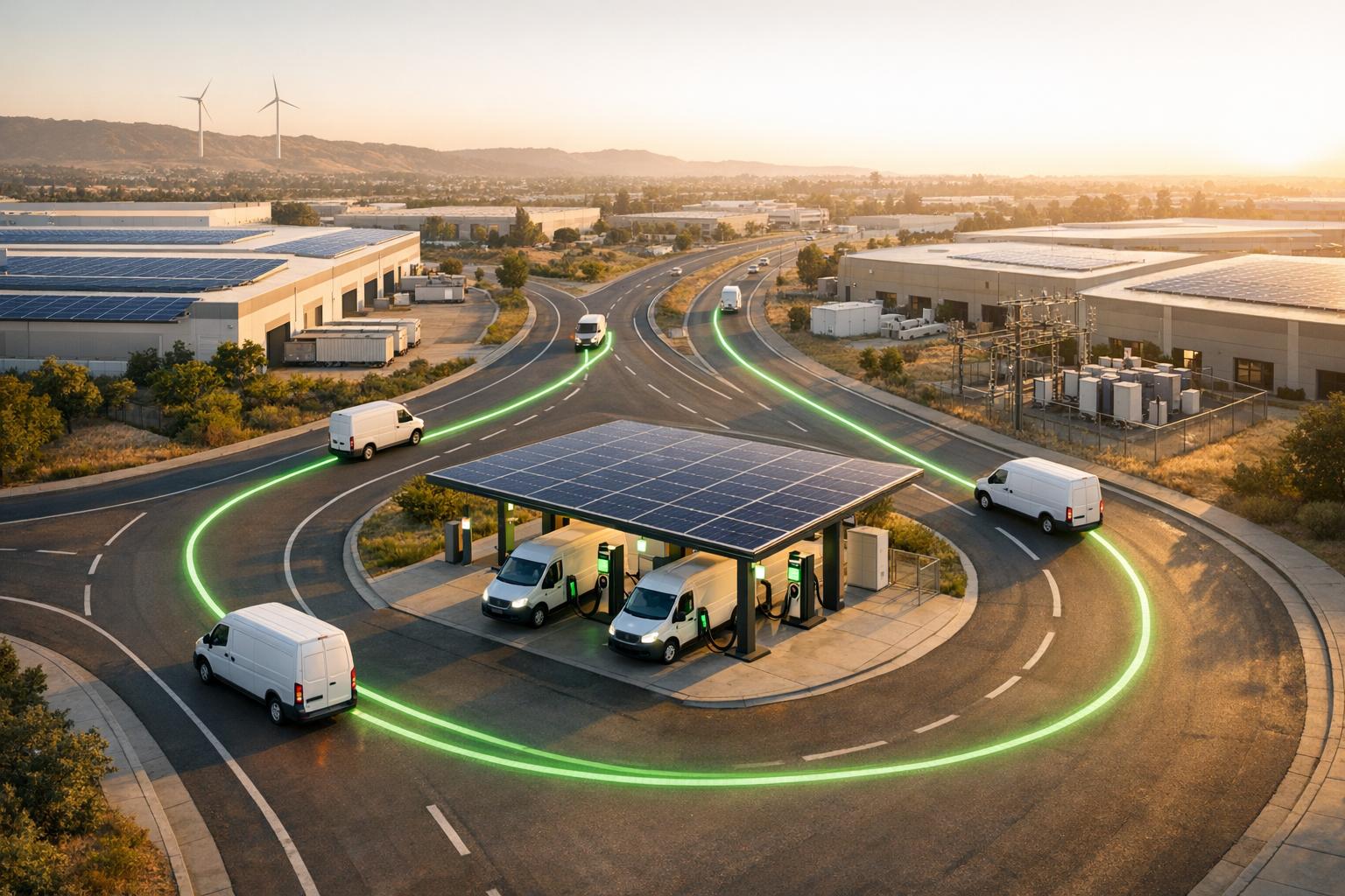 Energy-Efficient Routes with Smart Grid Data