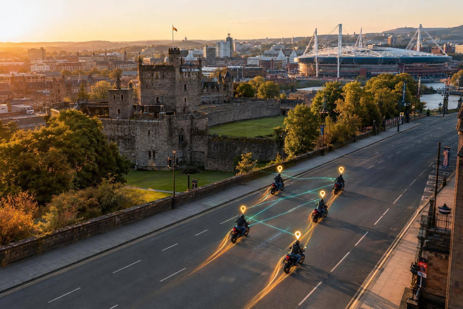 Best Fleet Tracking Devices for Motorcycles in Cardiff
