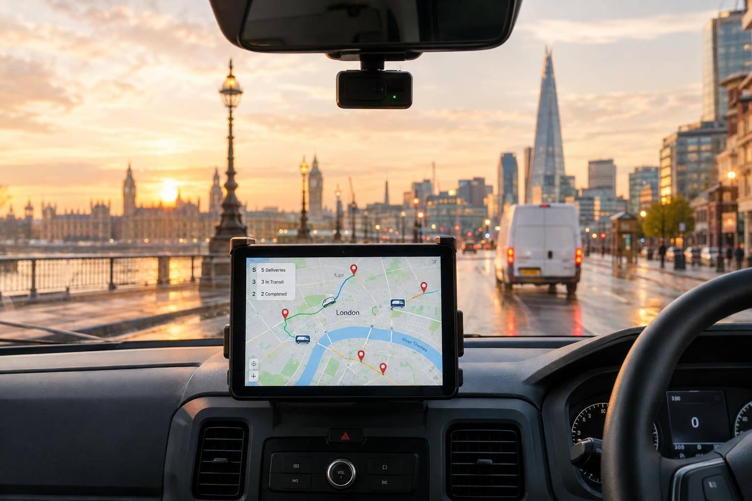 Best Fleet Tracking Devices for Delivery Vehicles in London
