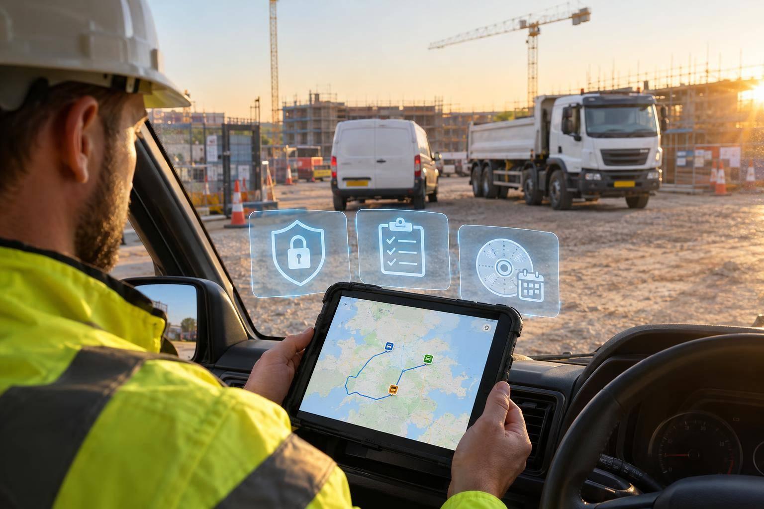 Fleet Tracking Regulations Explained: A Guide for Construction Contractors in the UK