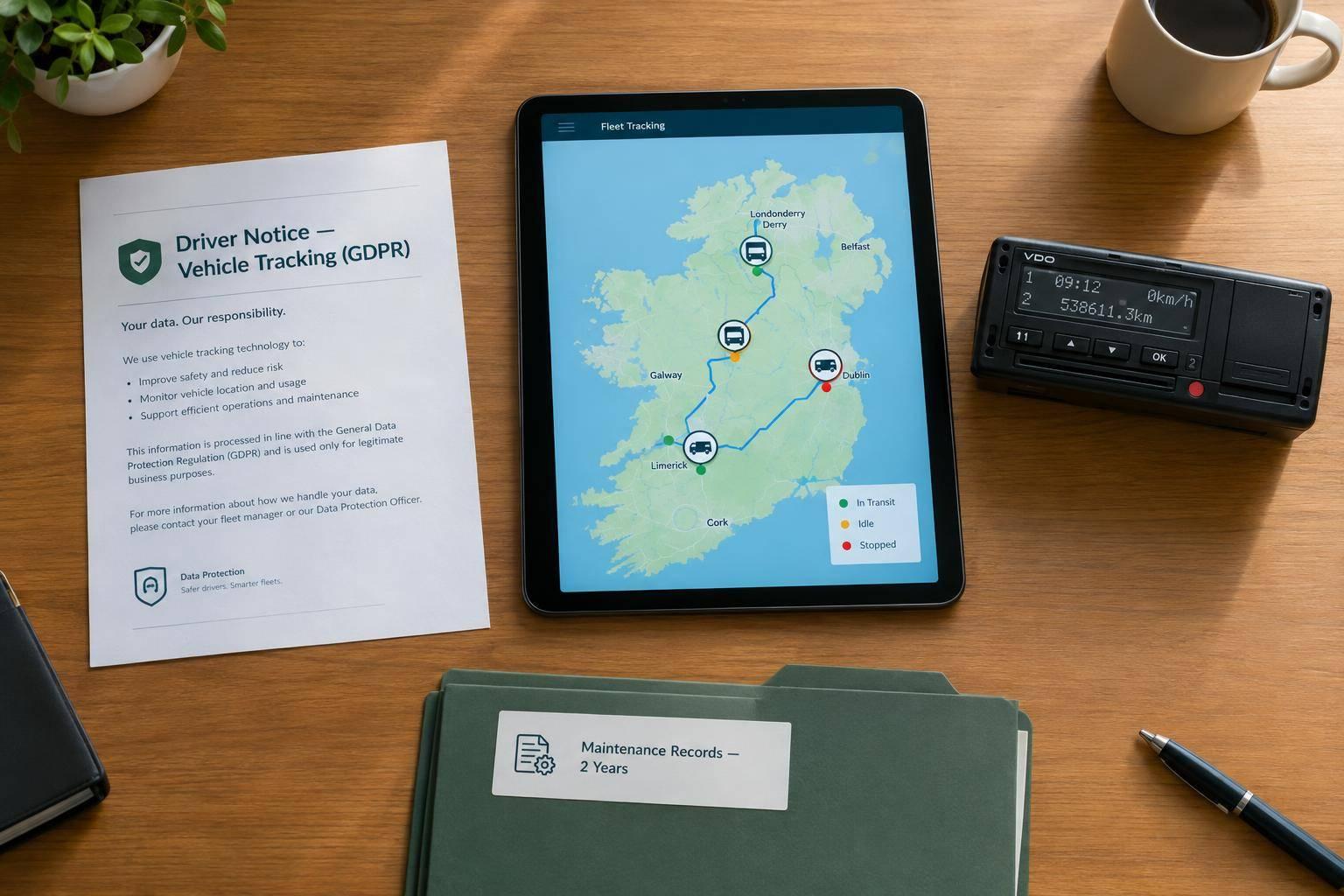 Fleet Tracking Regulations Explained: A Guide for Maintenance Providers in Ireland