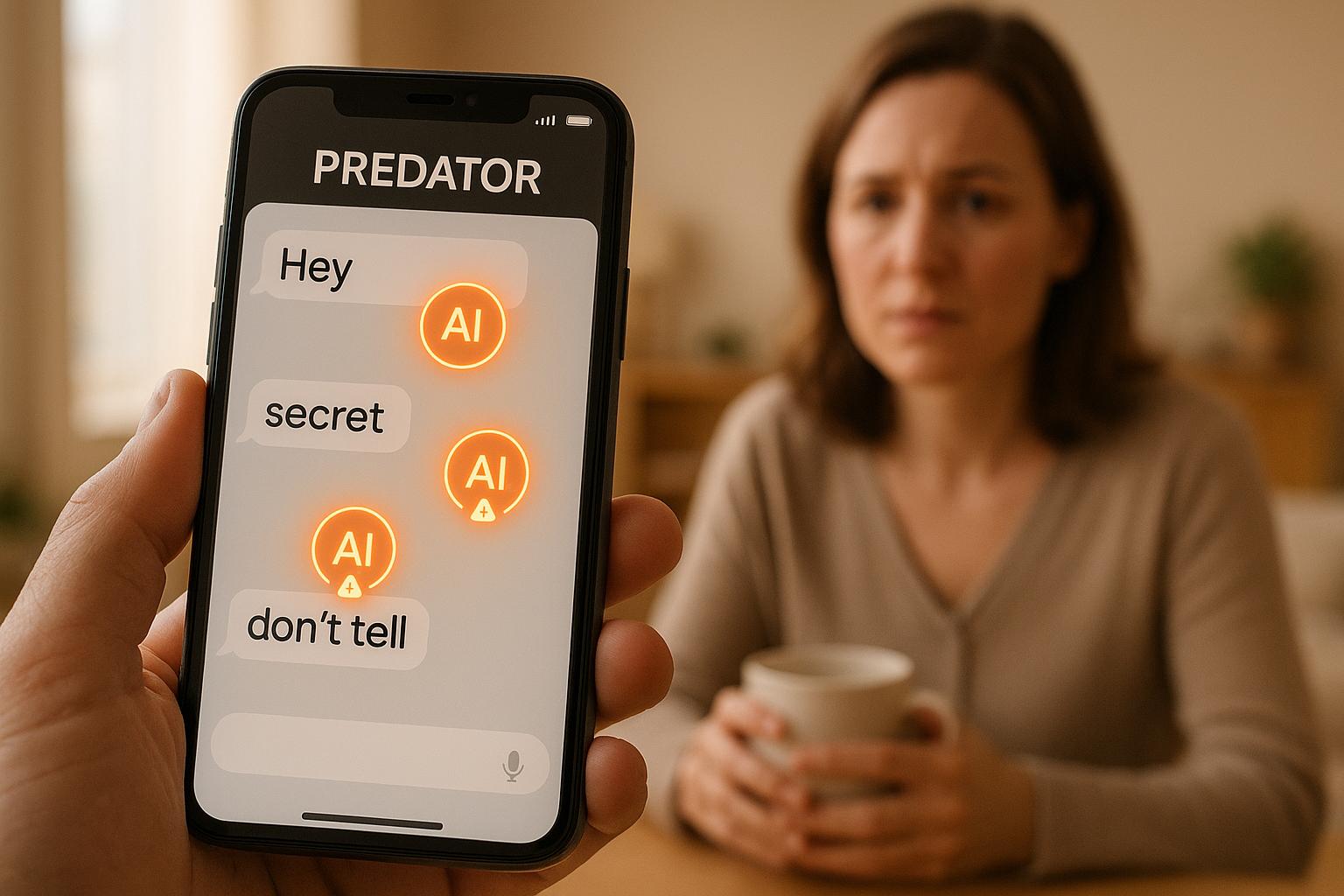How AI Detects Predator Risks in Messages