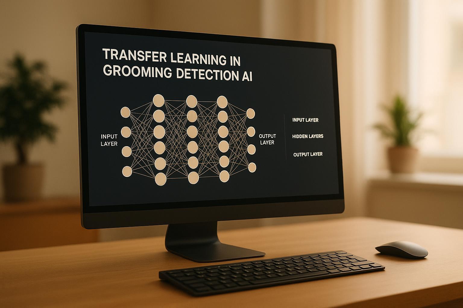 Transfer Learning in Grooming Detection AI