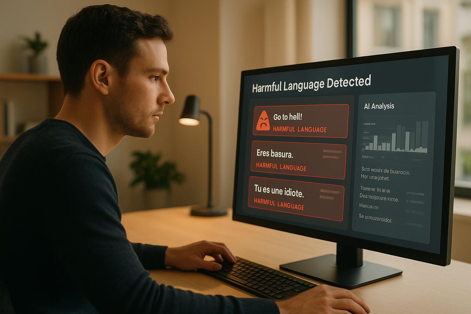 How AI Detects Online Harassment
