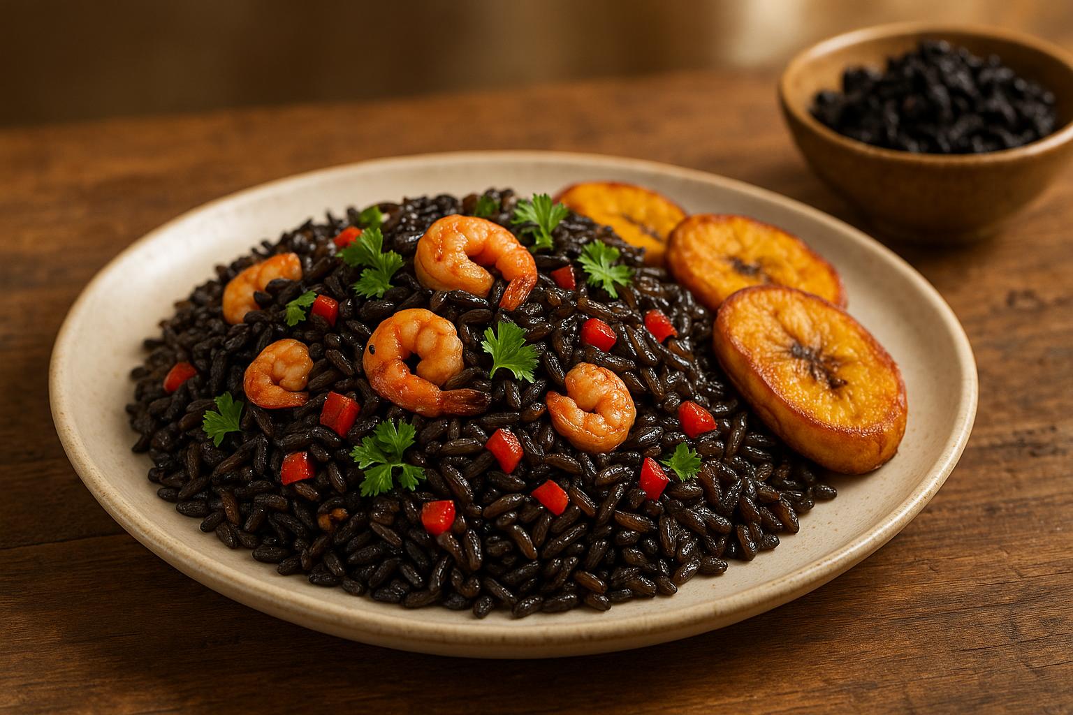 Thumbnail for: What is Djon Djon Rice? The Secret Behind Haitian Black Rice