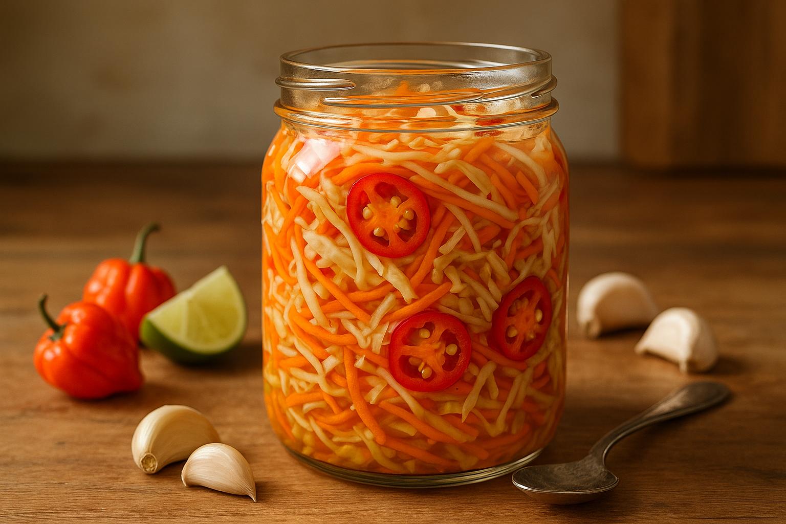 Thumbnail for: Pikliz: The Pickled Powerhouse of Haitian Cuisine