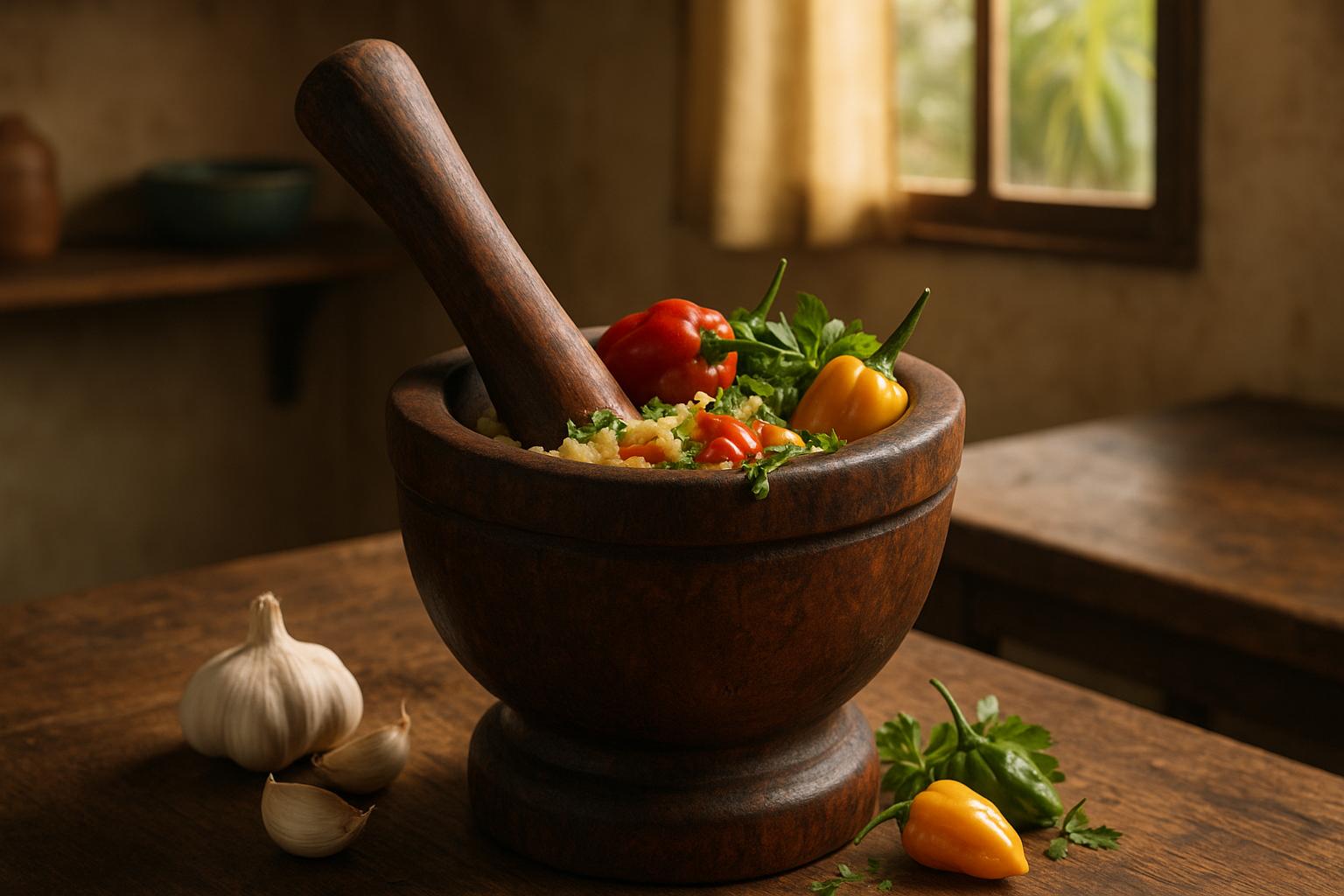 Thumbnail for: How Mortars and Pestles Shape Haitian Flavors