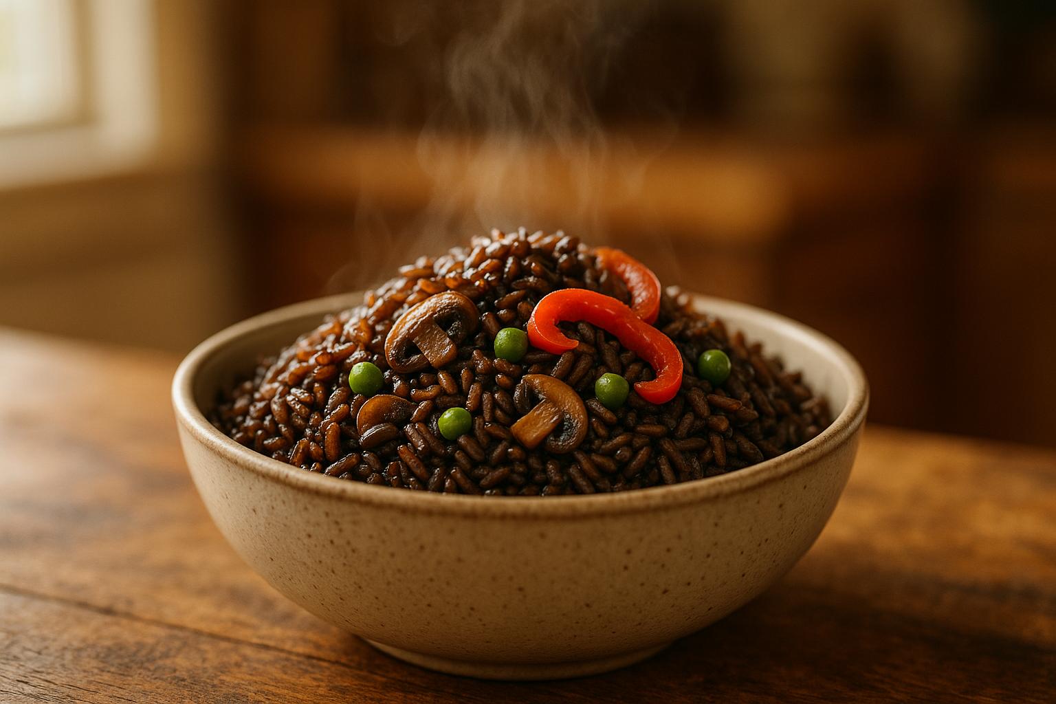 Thumbnail for: Why Haitian Black Rice (Diri Djon Djon) Is So Special