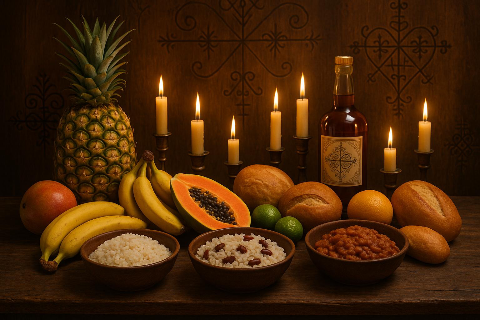 Thumbnail for: Food Offerings in Vodou Rituals