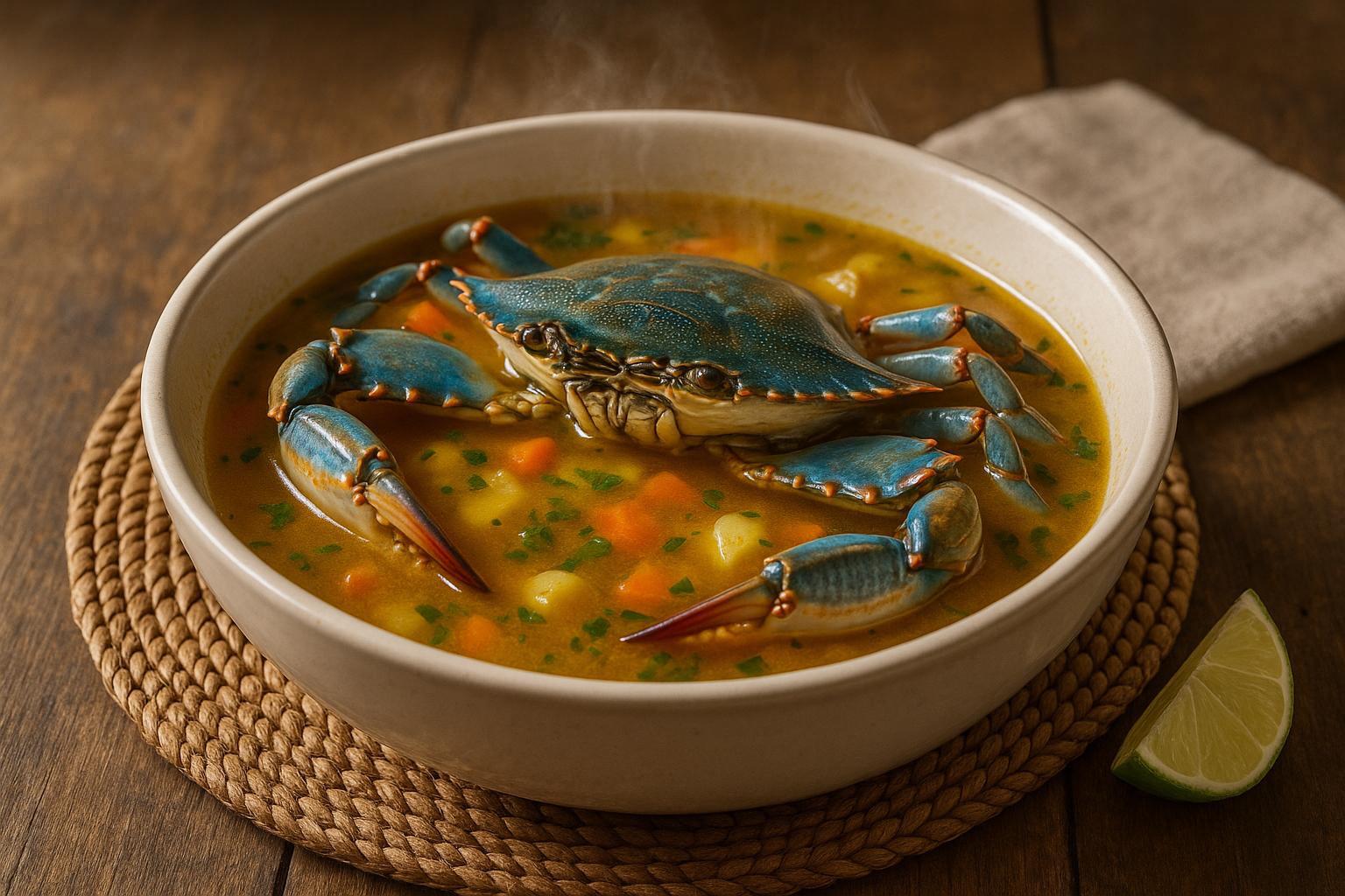 Thumbnail for: Blue Crab in Haitian Cuisine