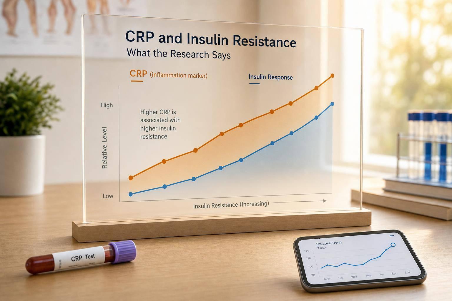 CRP and Insulin Resistance: What the Research Says