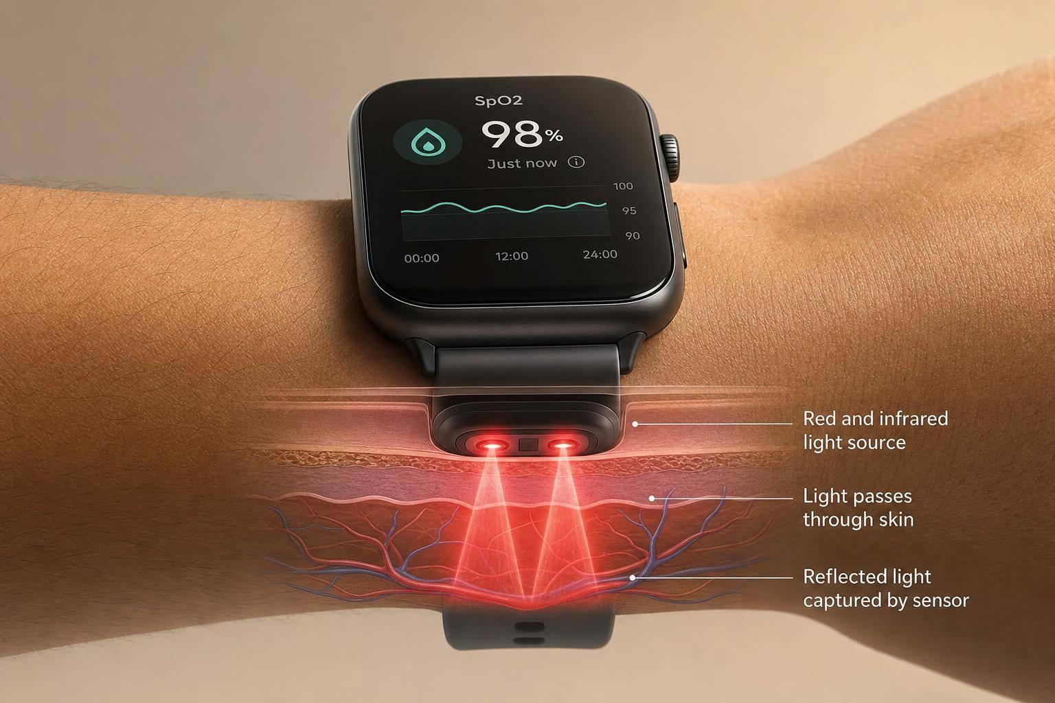 How Oxygen Monitoring Works in Smartwatches
