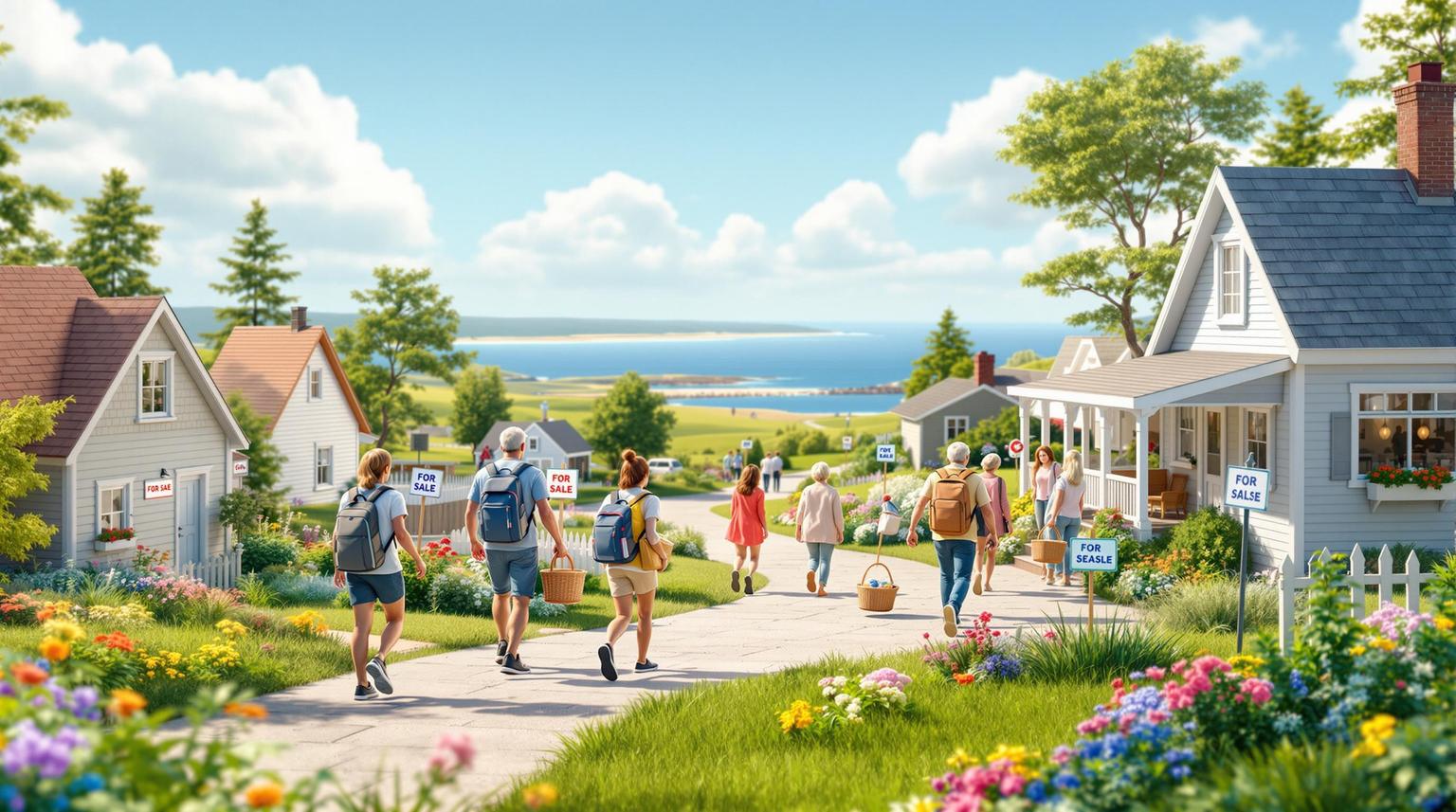 Thumbnail for: Demographic Tides: Analyzing Youth Migration & Retirement Inflow in Nova Scotia’s Housing Market