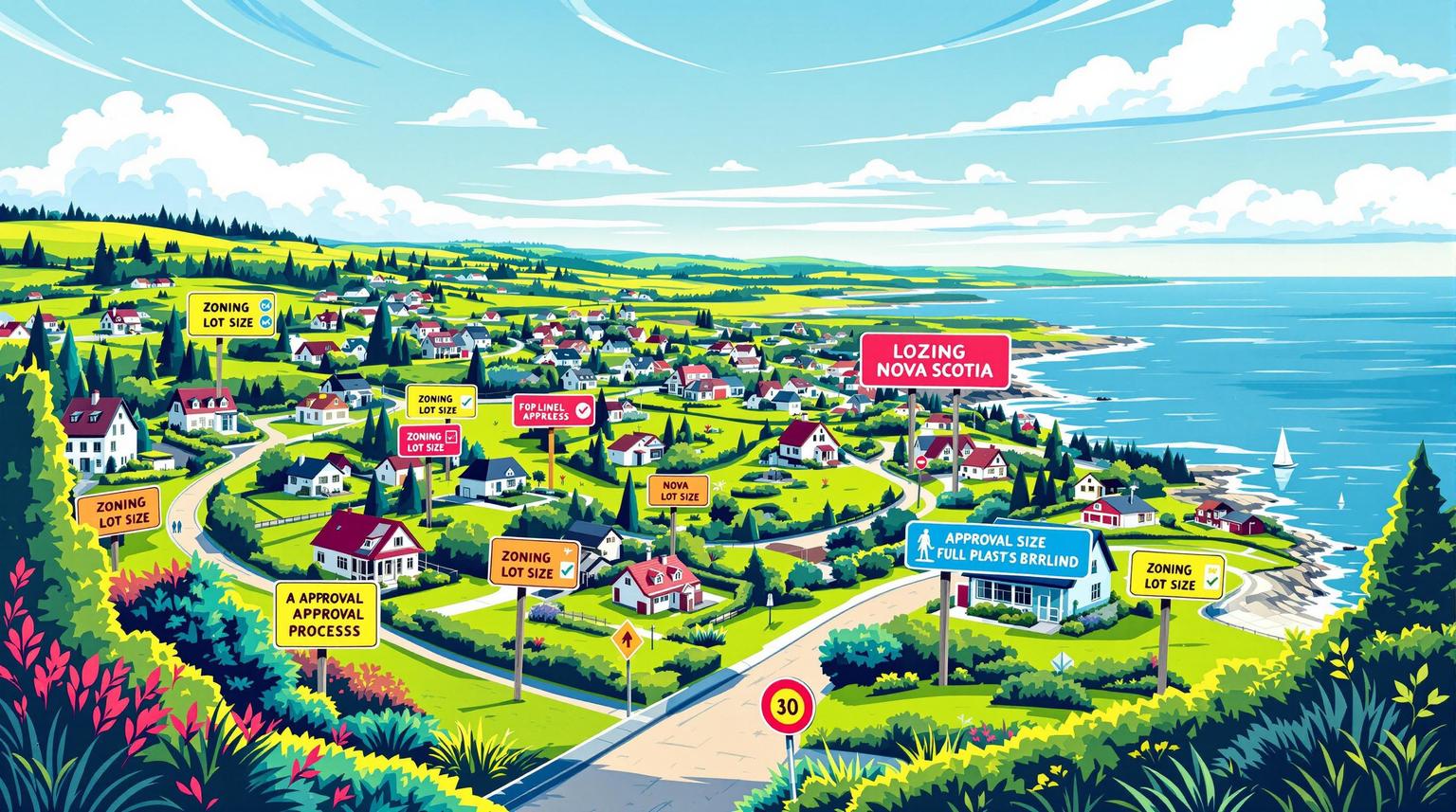 Thumbnail for: Nova Scotia Subdivision Rules: Key Lot Size Limits