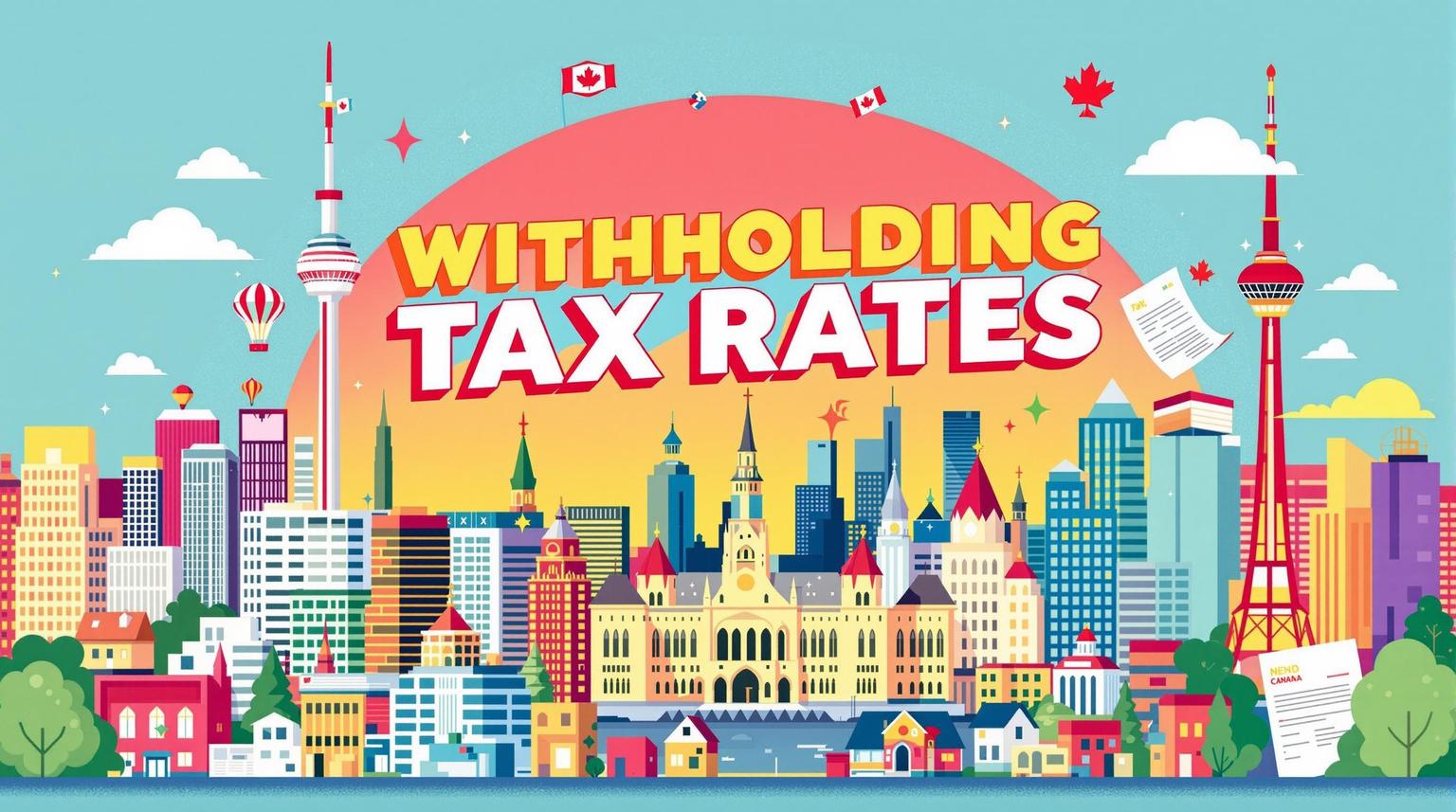 Thumbnail for: Canada Withholding Tax Rates: Real Estate Passive Income