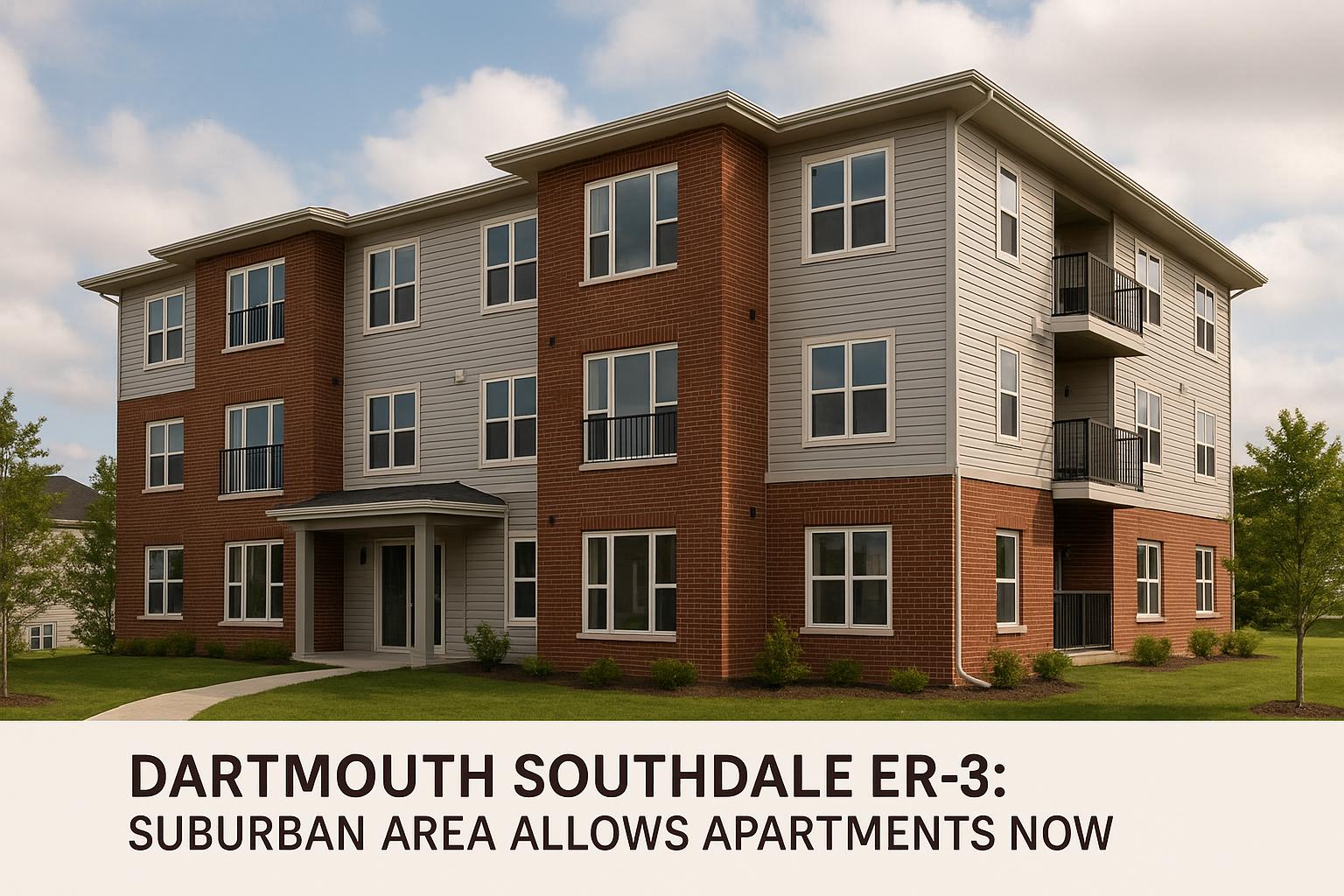 Thumbnail for: Dartmouth Southdale ER-3: Suburban Area Allows Apartments Now