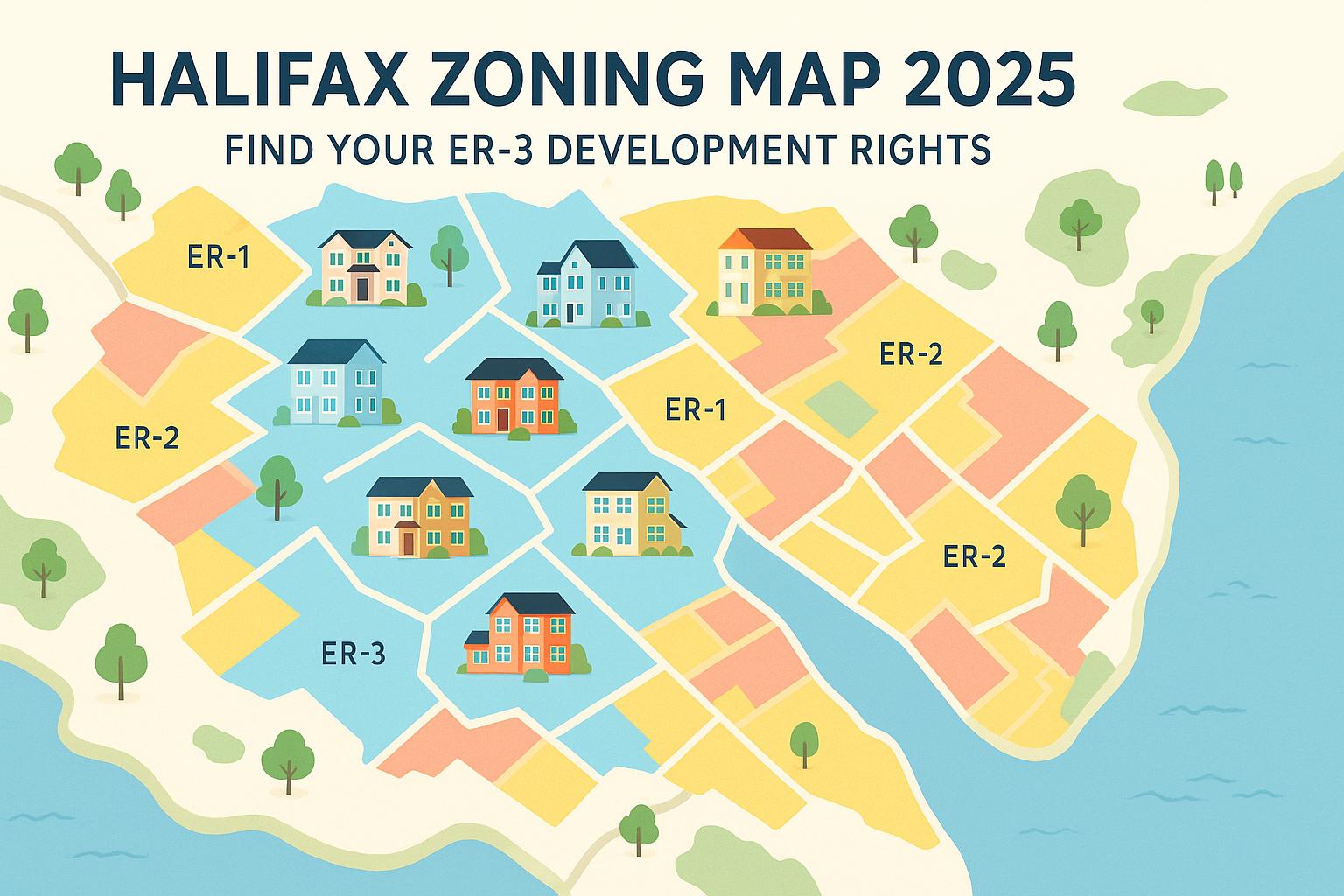 Thumbnail for: Halifax Zoning Map 2025: Find Your ER-3 Development Rights