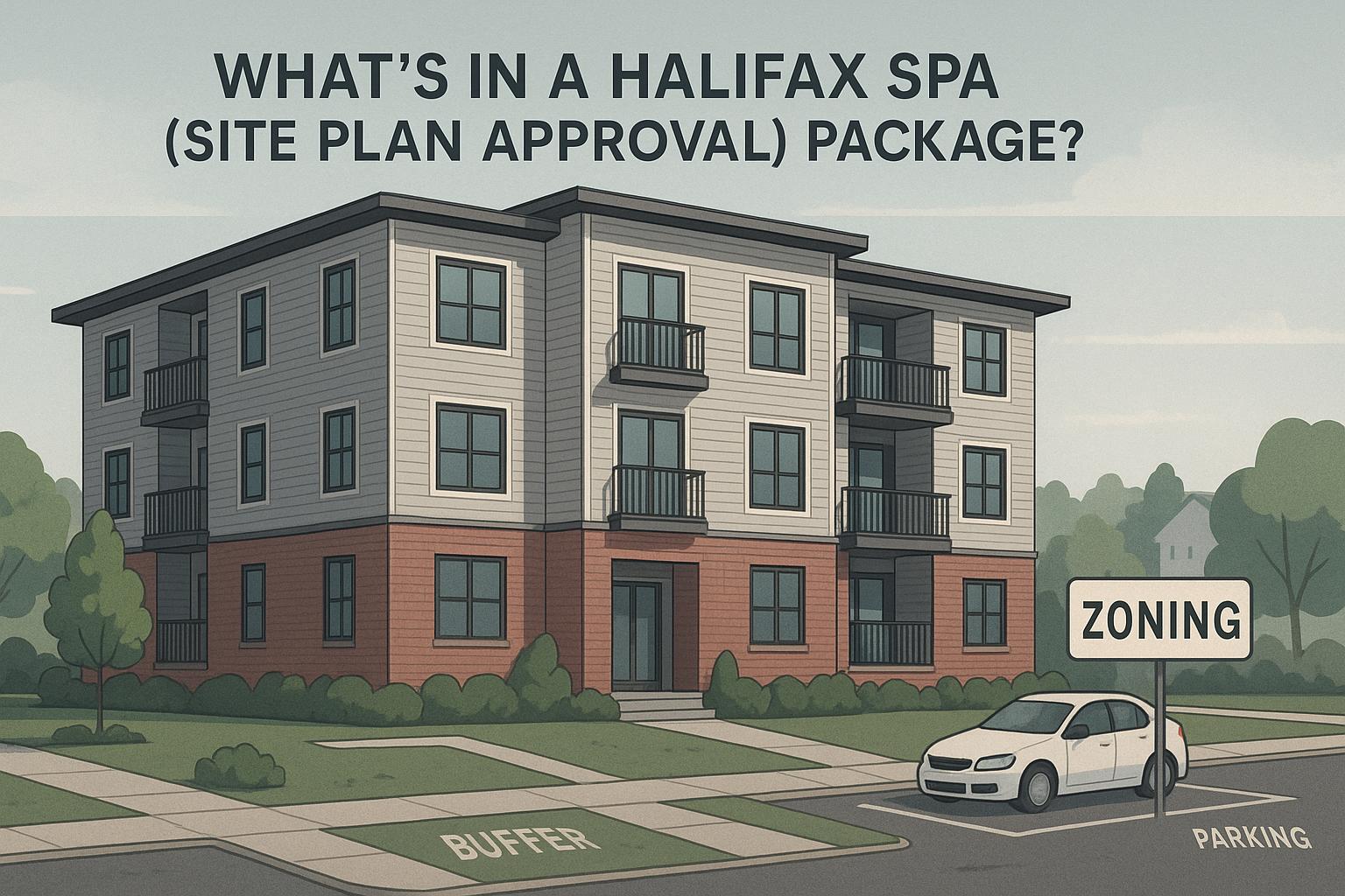 Thumbnail for: What’s in a Halifax SPA (Site Plan Approval) Package?
