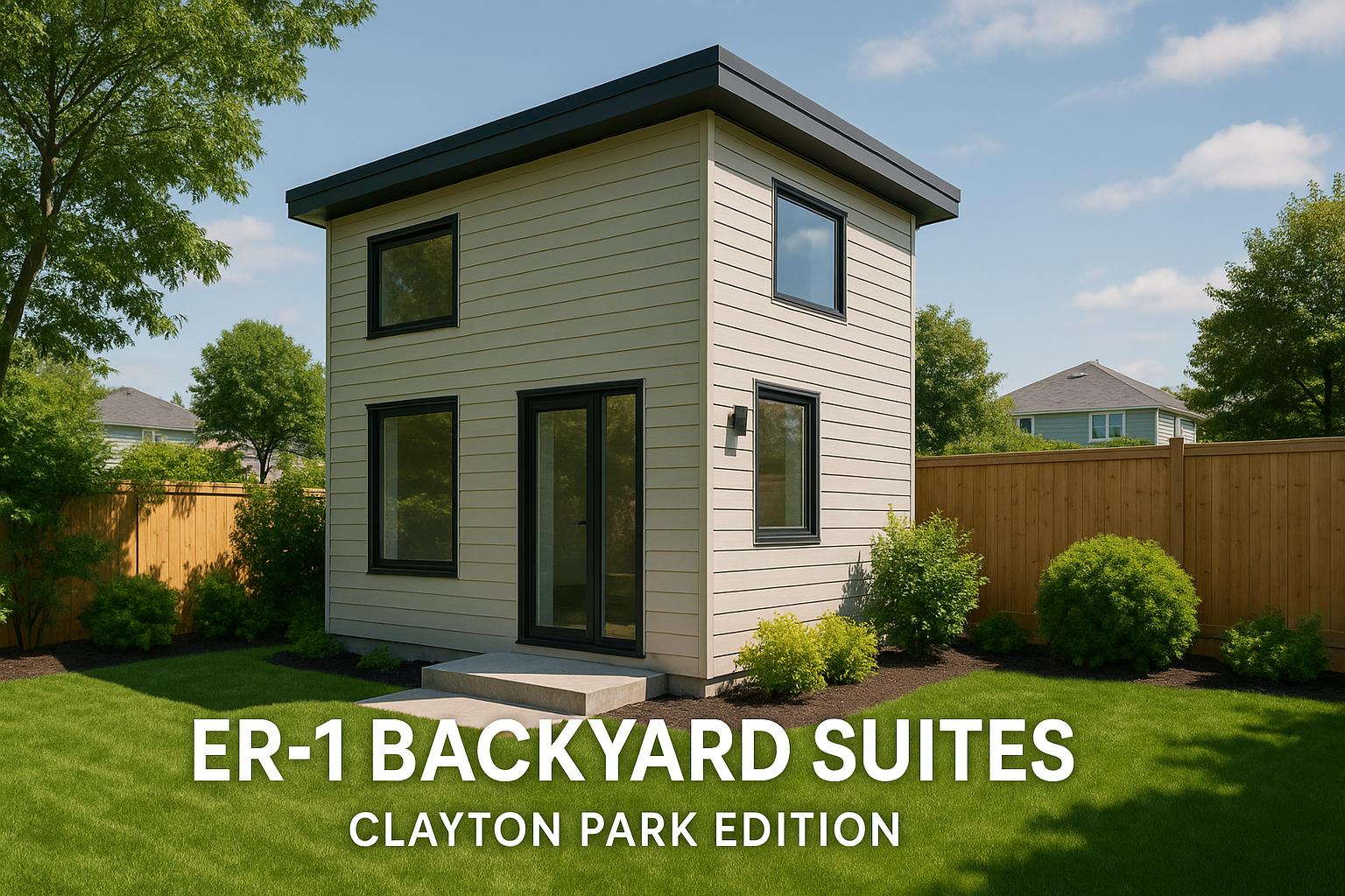 Thumbnail for: ER-1 (ER1) Backyard Suites - Clayton Park Edition