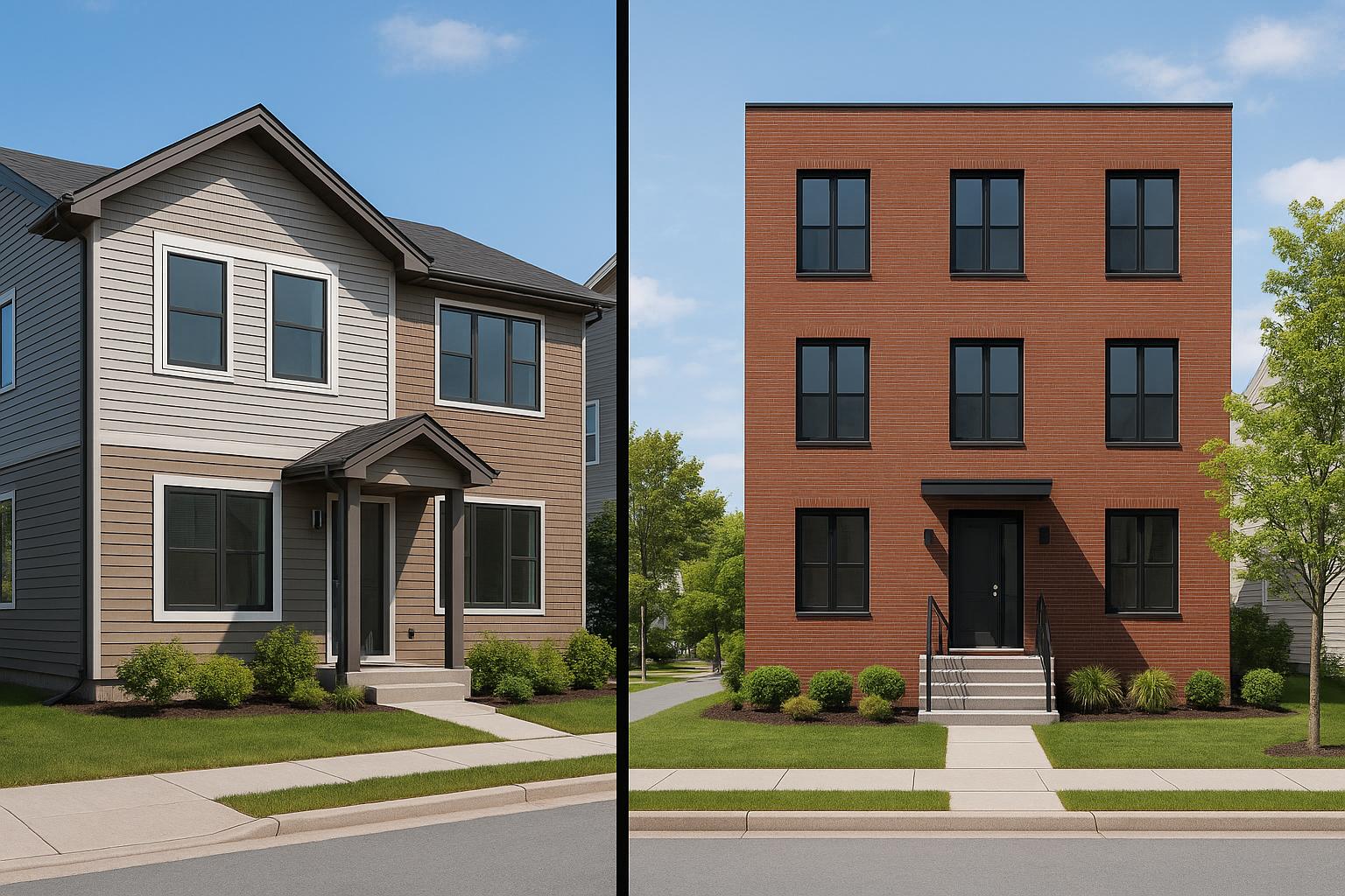 Thumbnail for: Bedford Apartment Builder: Townhouse vs Small Apartment - Which Fits This Street?