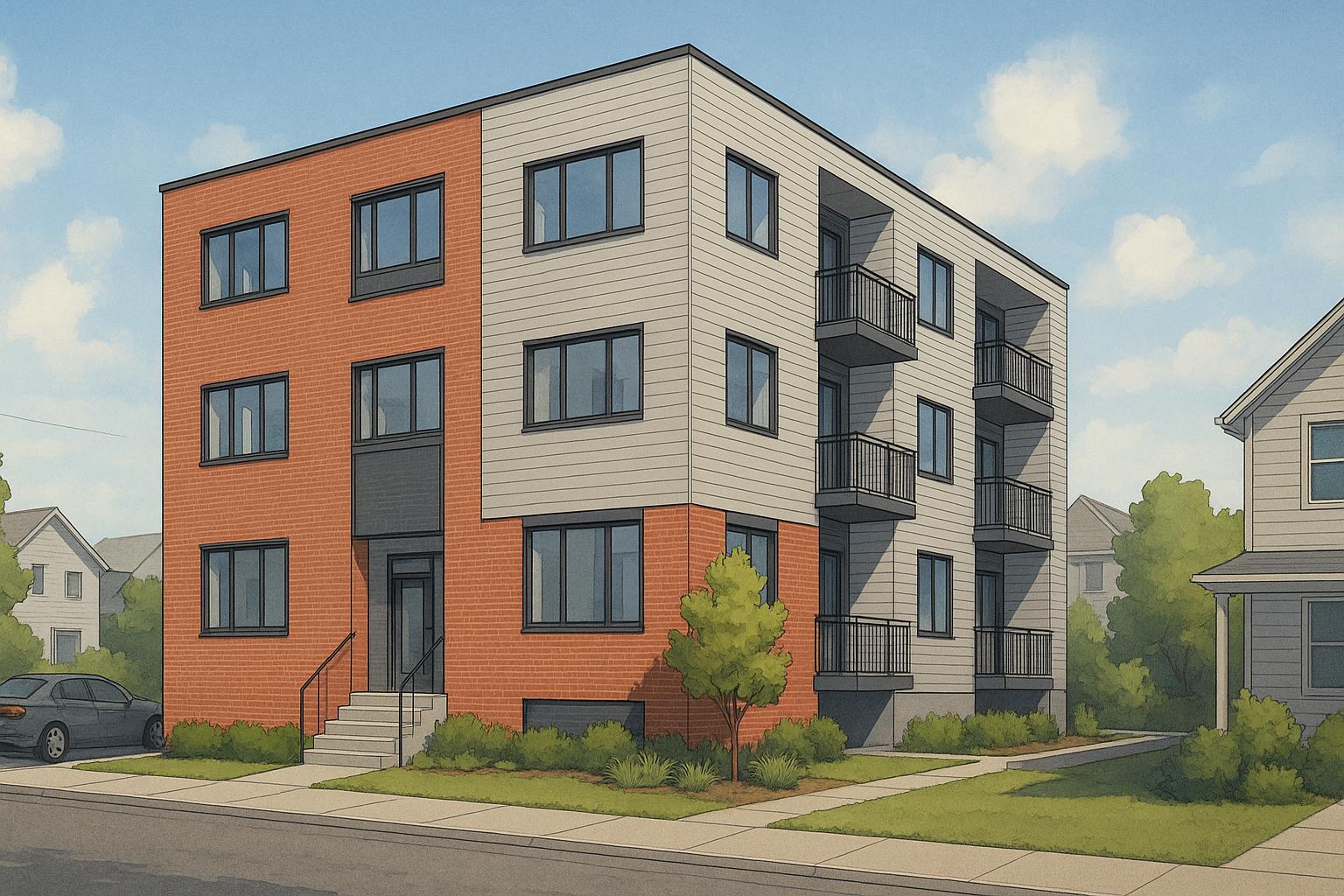 Thumbnail for: ER-3 (ER3) Builder Halifax: 11 m (+3 m Roof) and Zero Minimum Parking - What That Means for Design