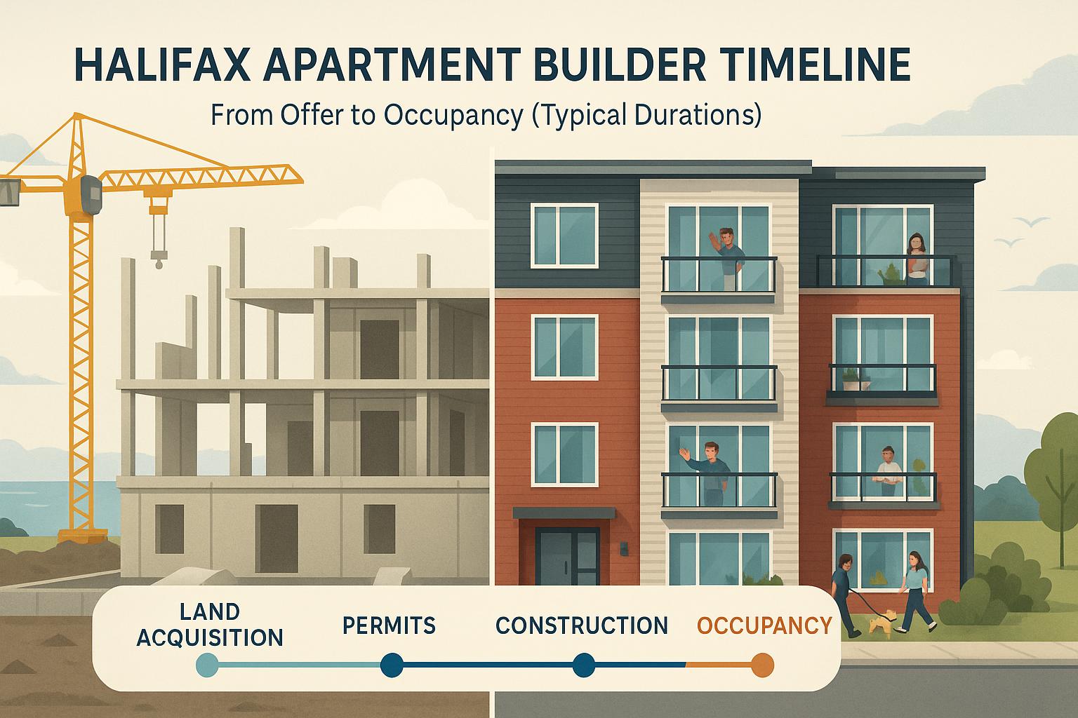 Thumbnail for: Halifax Apartment Builder Timeline: From Offer to Occupancy (Typical Durations)