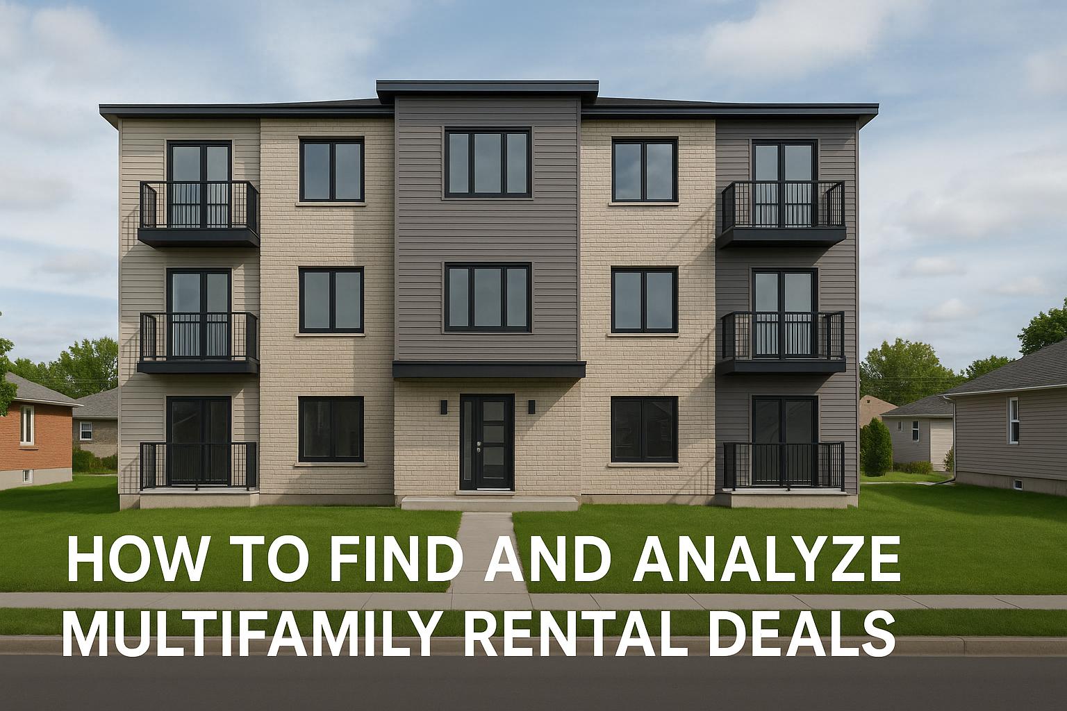 Thumbnail for: How to Find and Analyze Multifamily Rental Deals
