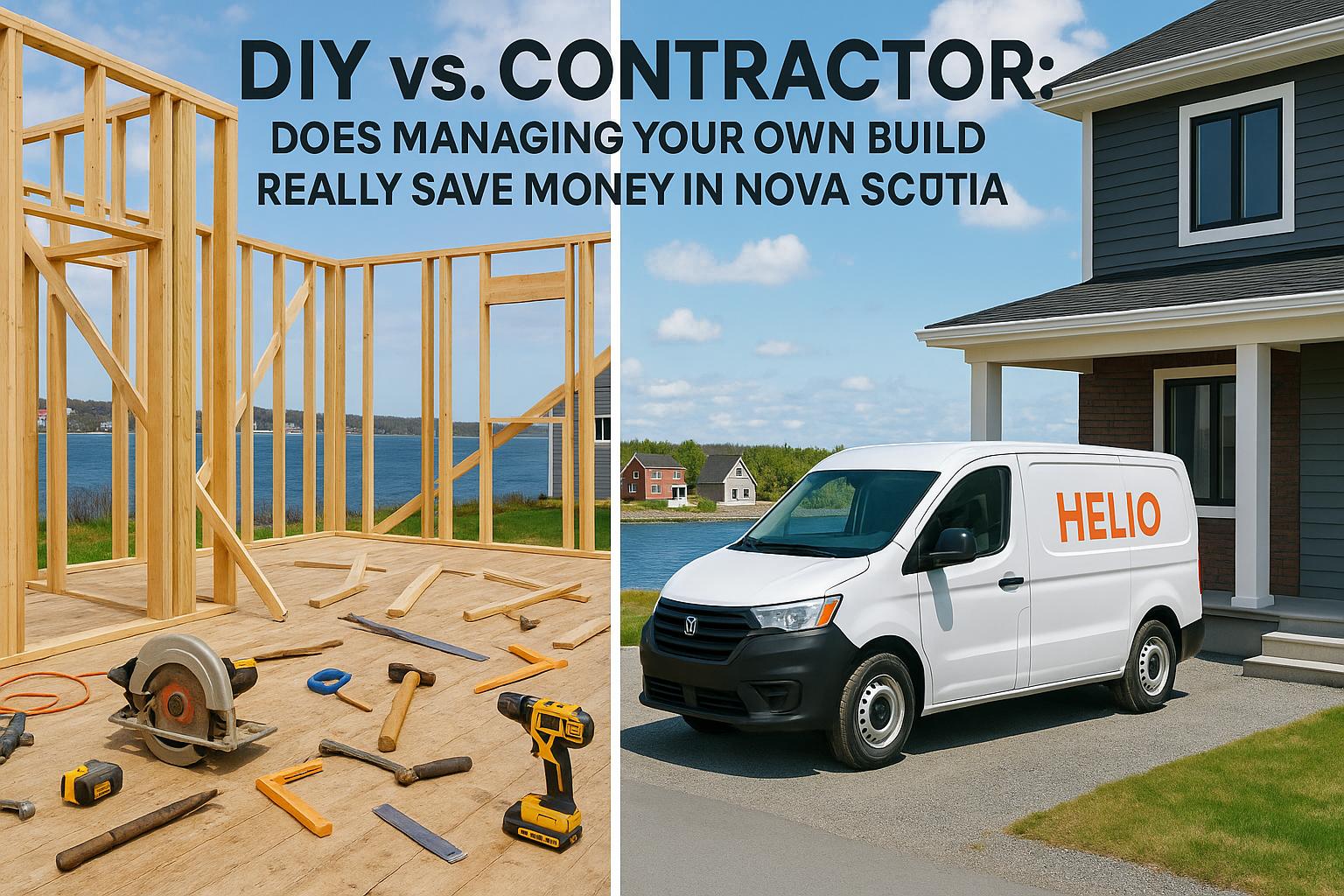 Thumbnail for: DIY vs. Contractor: Does Managing Your Own Build Really Save Money in Nova Scotia?