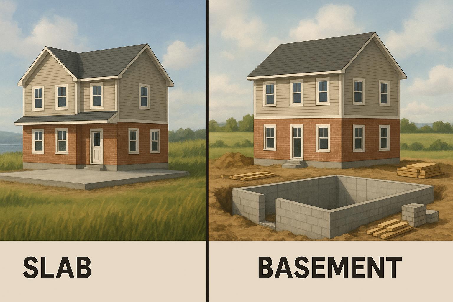 Thumbnail for: Basements vs. Slabs: Choosing the Right Foundation for Your Nova Scotia Home