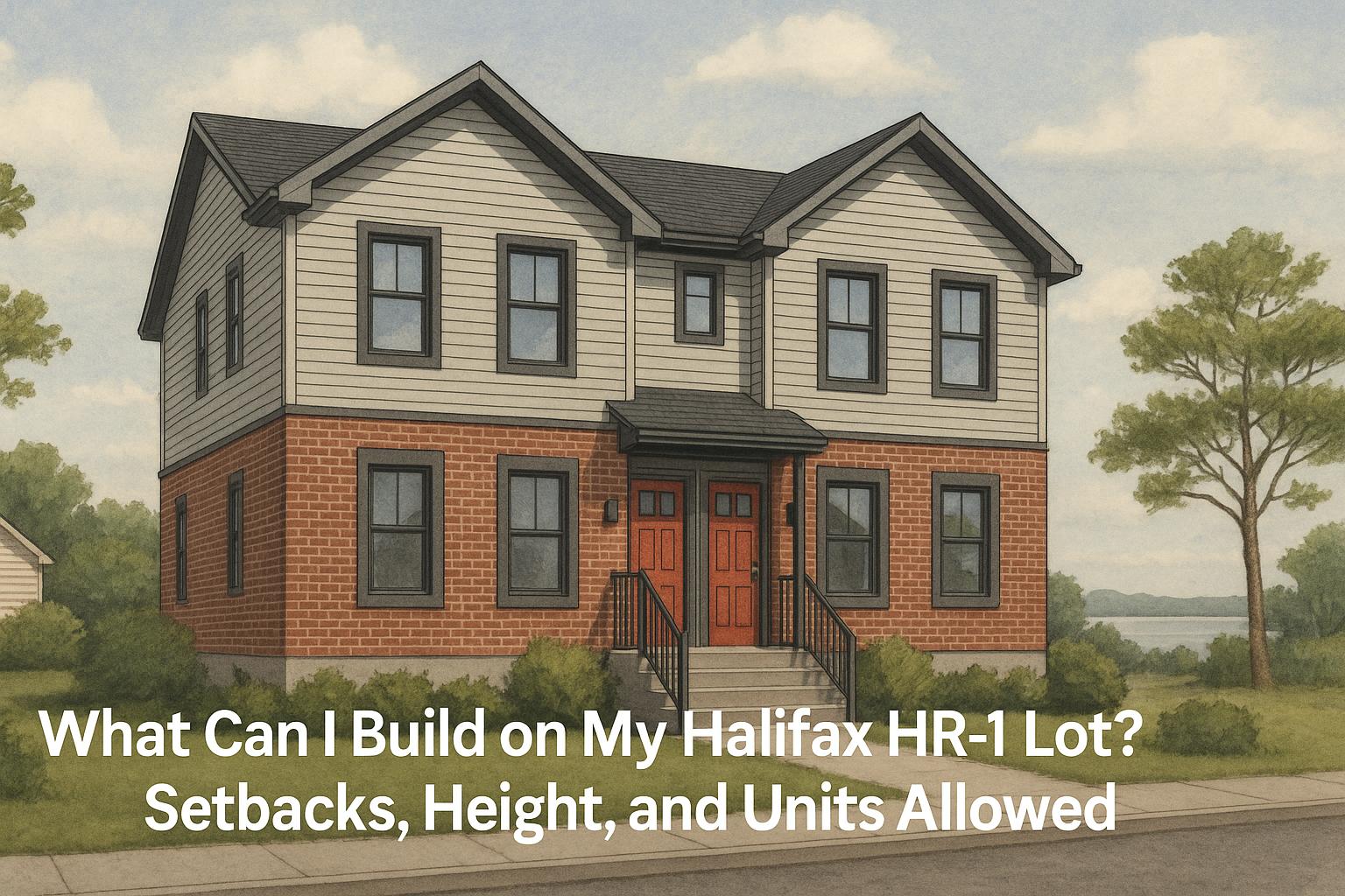 Thumbnail for: What Can I Build on My Halifax HR‑1 Lot? Setbacks, Height, and Units Allowed